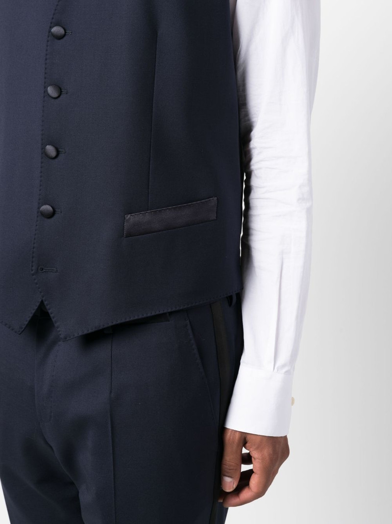 tuxedo-style three-piece suit 6