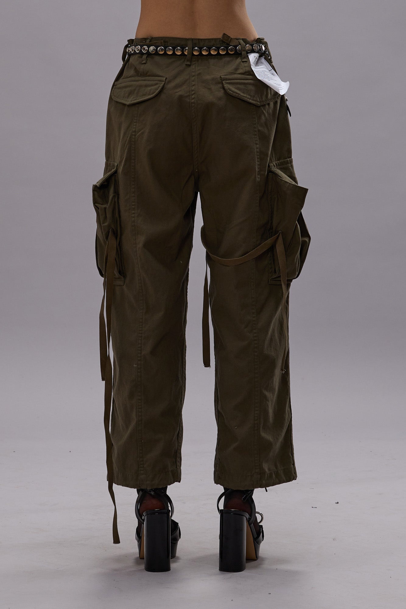 CROPPED CARGO - VINTAGE OLIVE DRAB - R13 - 7