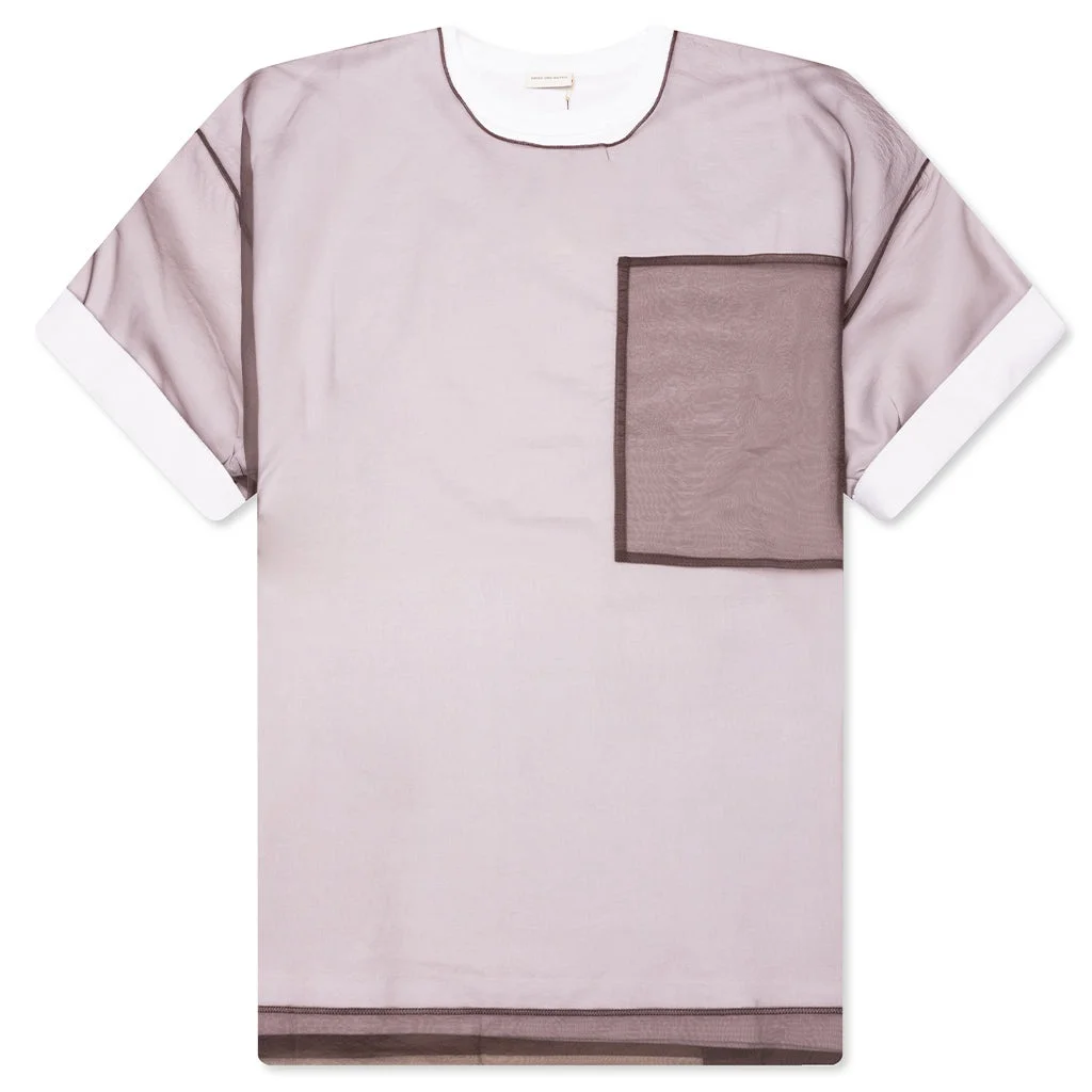 HEATON 1603 M.K. S/S T-SHIRT - WHITE - 1