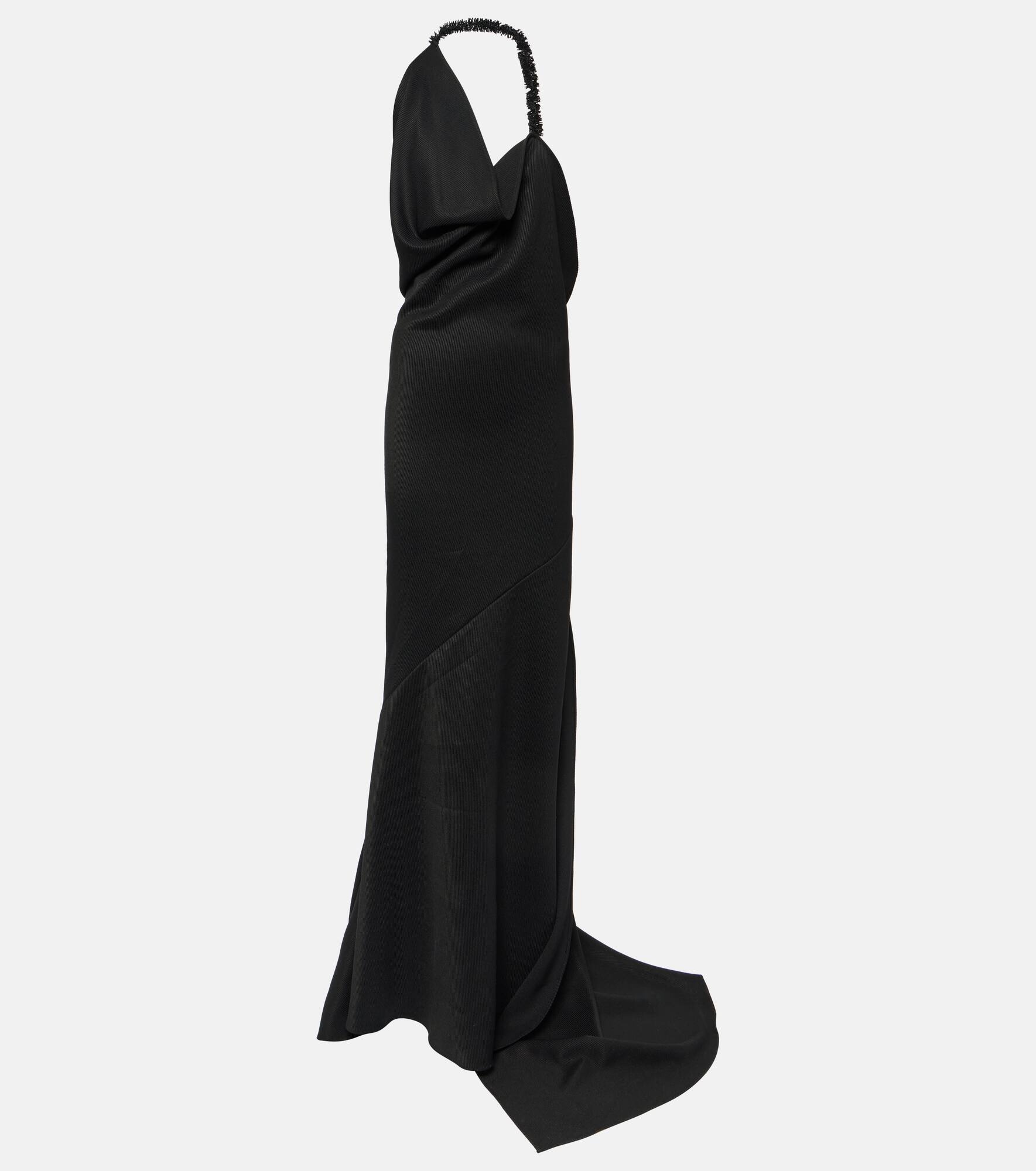 Desires draped embellished gown - 1