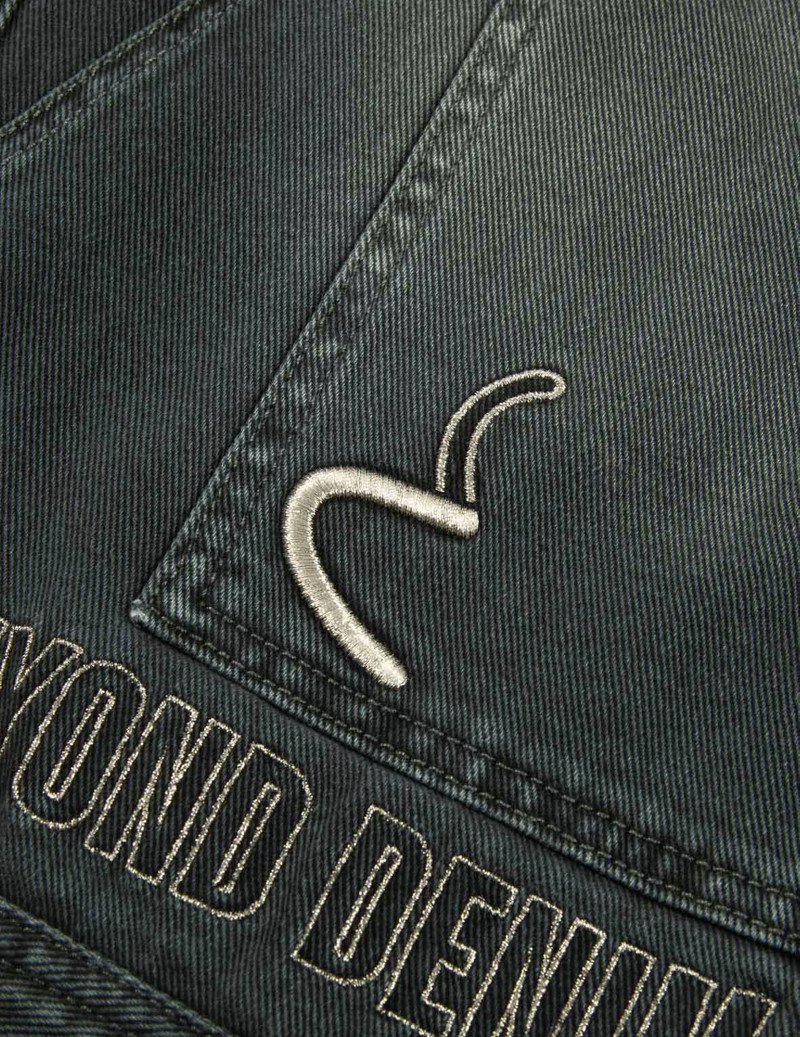 Multi-Pocket Zip-up Denim Jacket 9