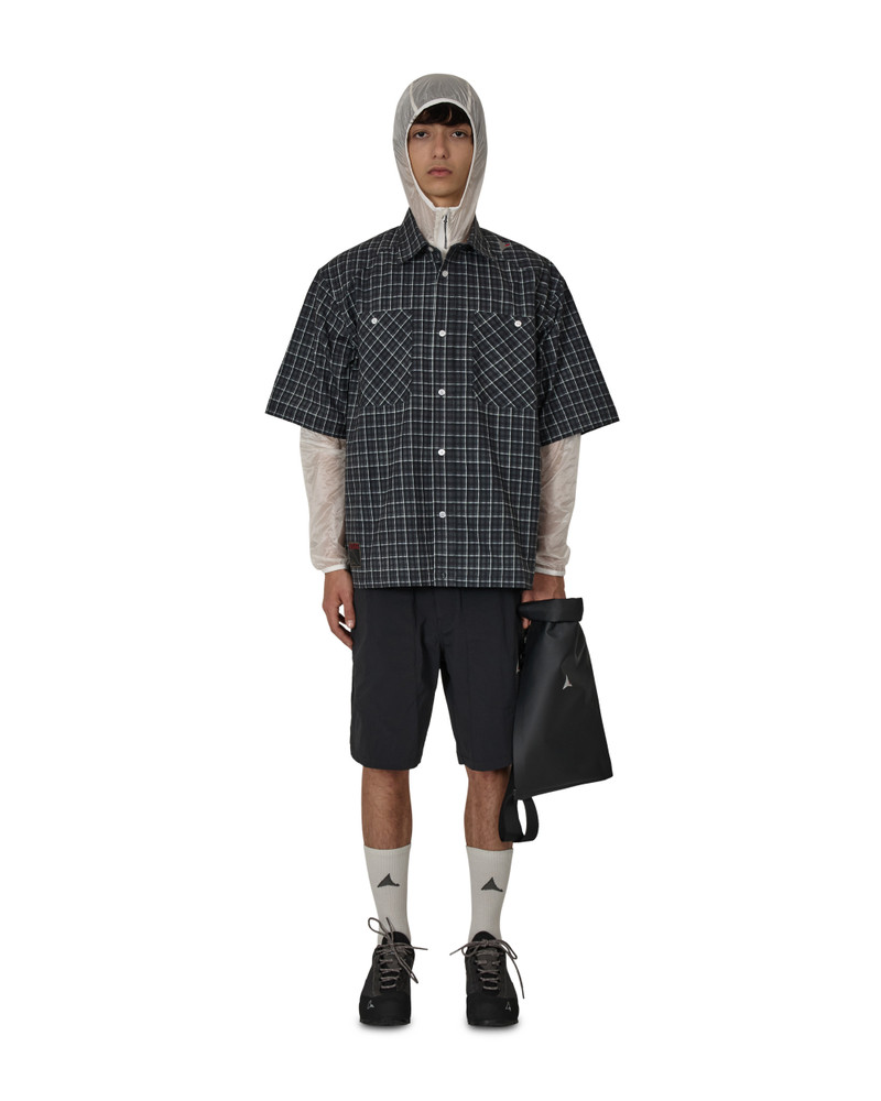 Aair Floweave Printed Check Short Sleeve Shirt 4
