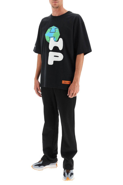 Heron Preston SPRAY GLOBE T-SHIRT outlook