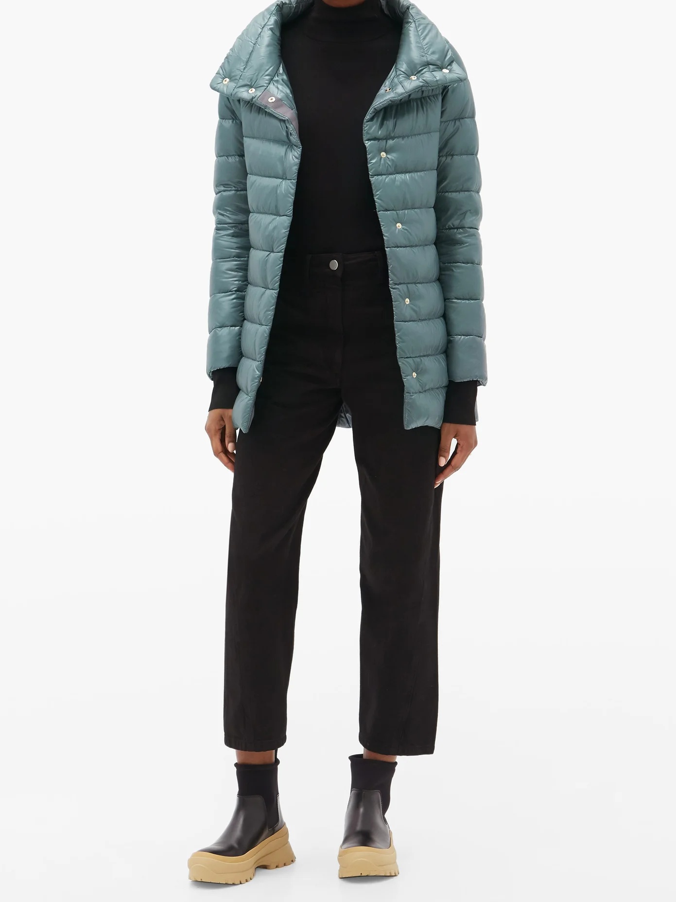 Amelia quilted down jacket - 2