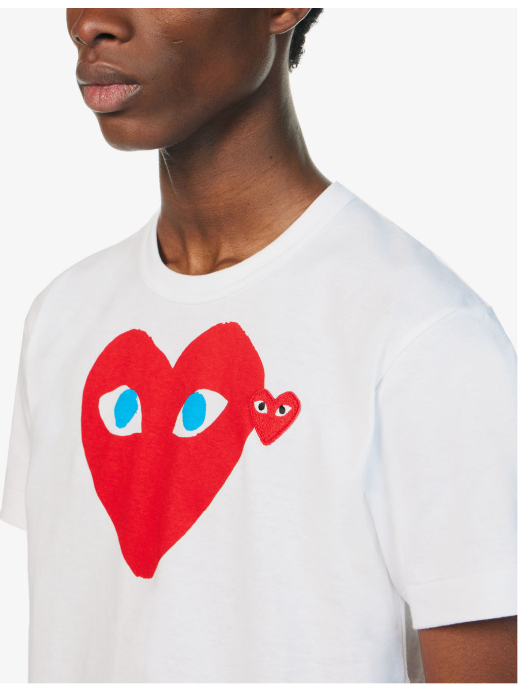 Heart Eye cotton-jersey T-shirt - 6