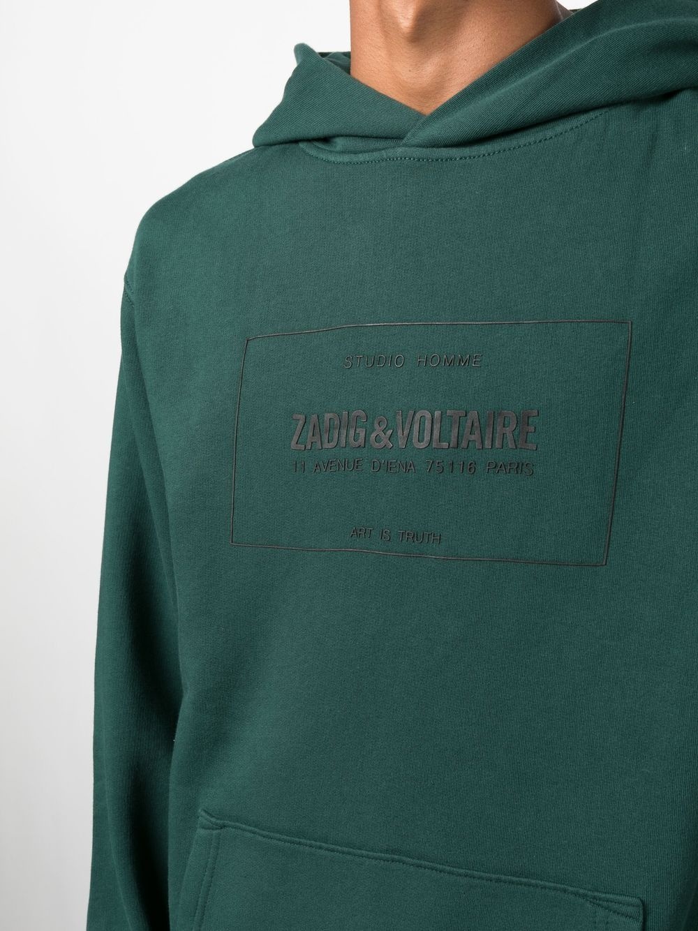 logo-print hoodie - 5