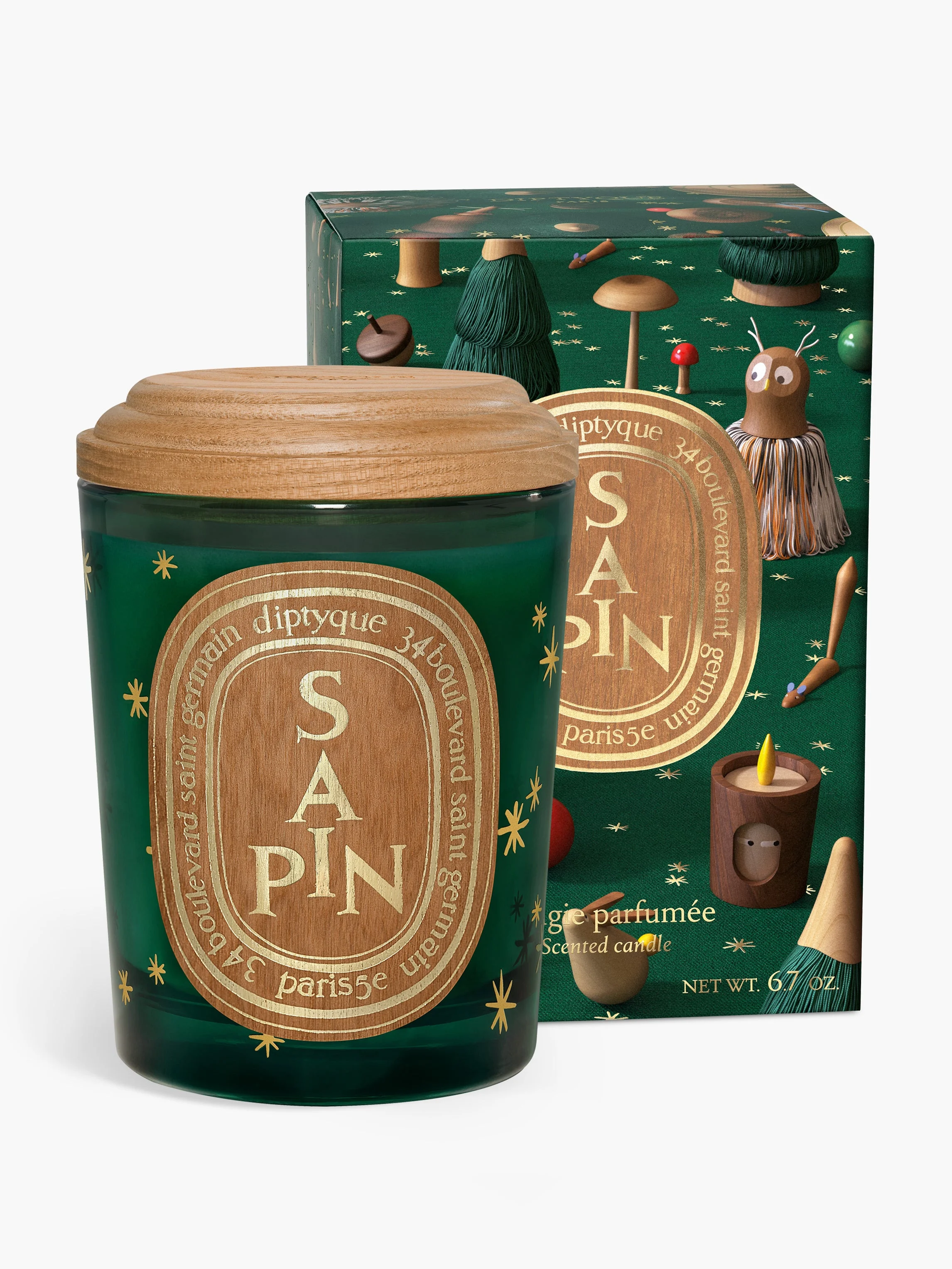 Sapin (Pine Tree) - Classic Candle - 1