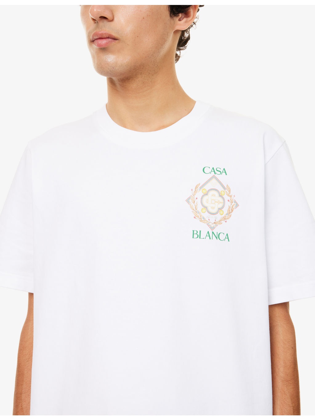 Championship Diamond Logo-Print Cotton-Jersey T-Shirt - 5