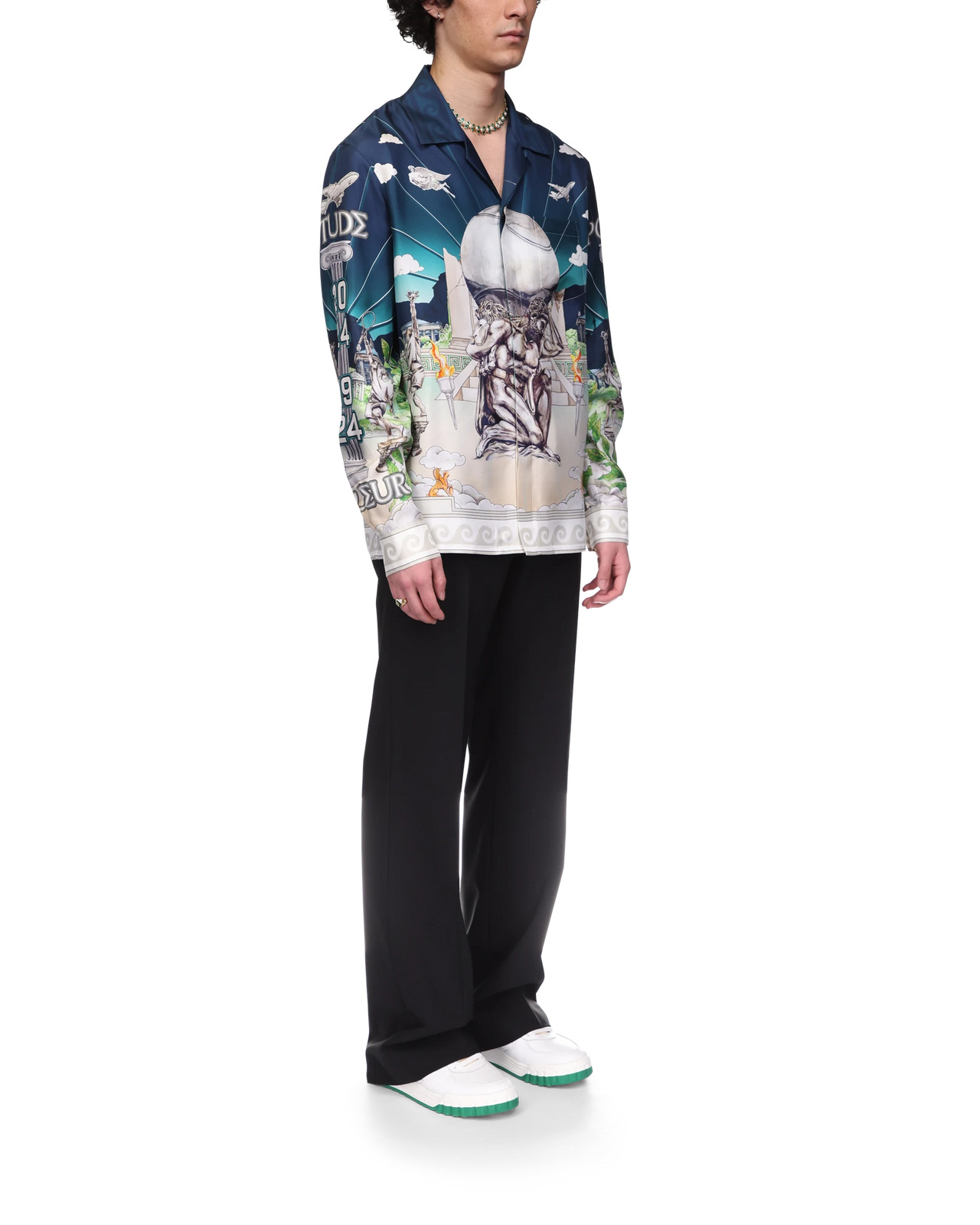 Le Temple Du Sport Silk Shirt | Casablanca Paris - 2