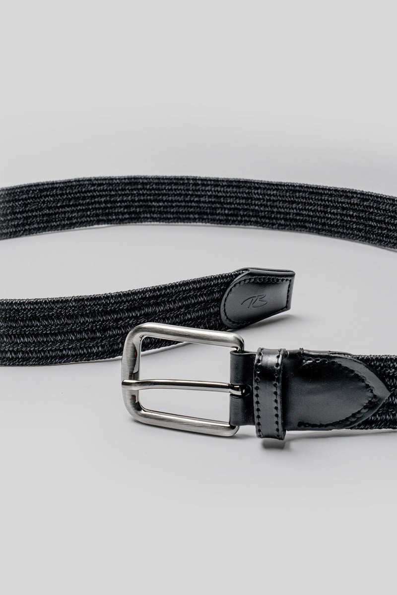 ROBERT BARAKETT Stirling Fabric Belt outlook