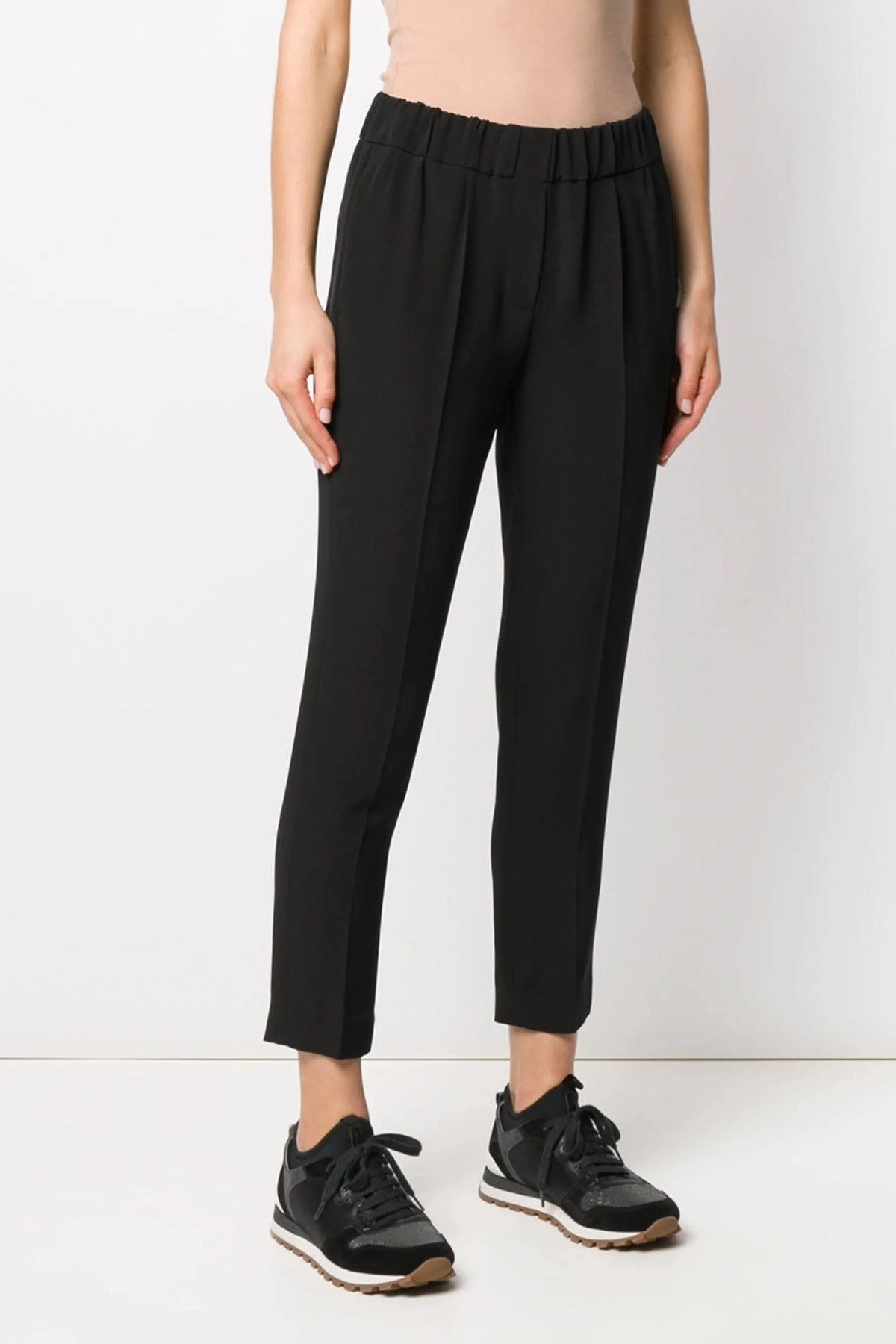 Brunello Cucinelli Women Silk Blend Pants - 2