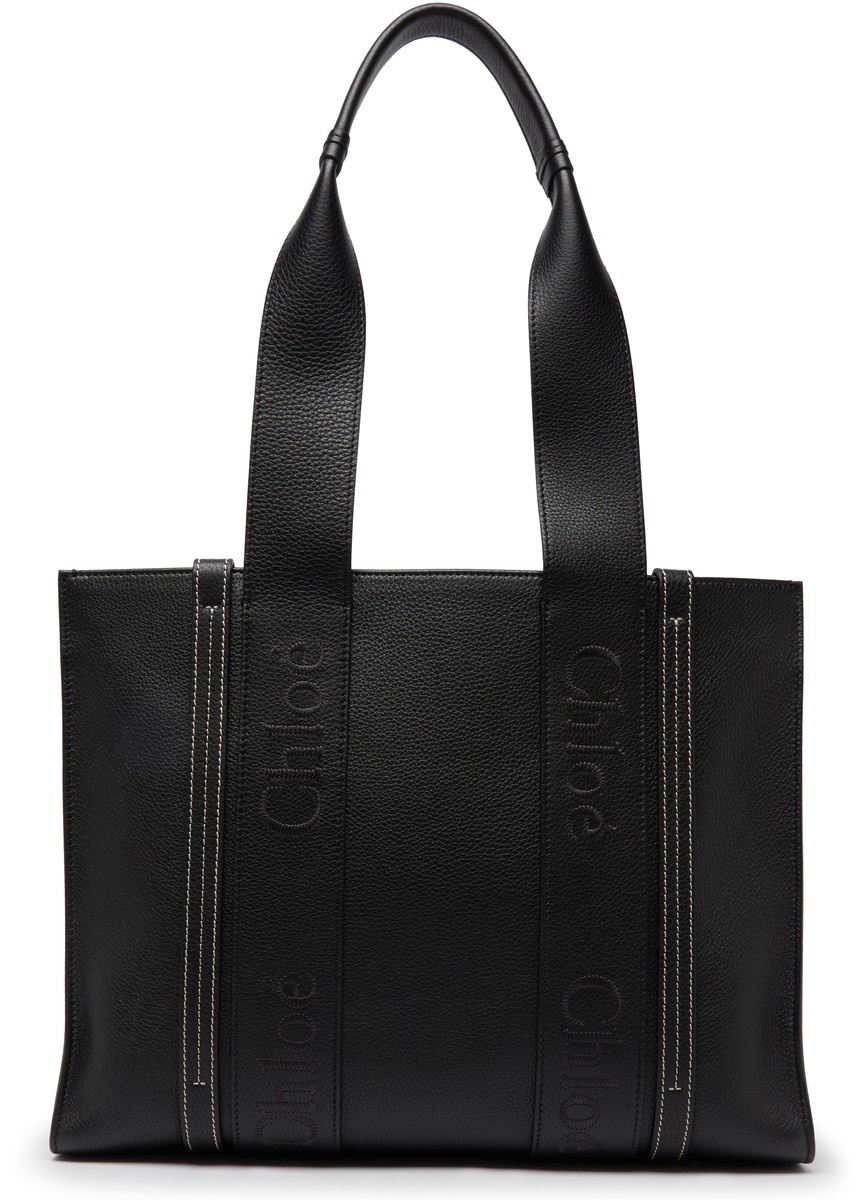 Chloé Woody medium tote bag | 24s | REVERSIBLE
