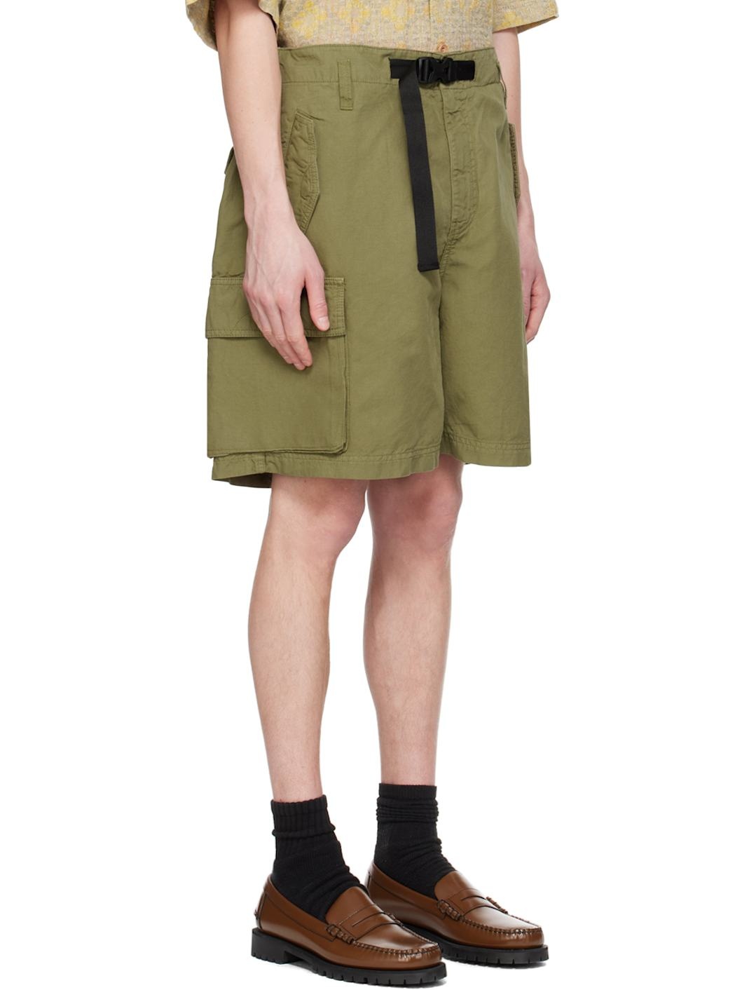 Green Dark Shorts - 2