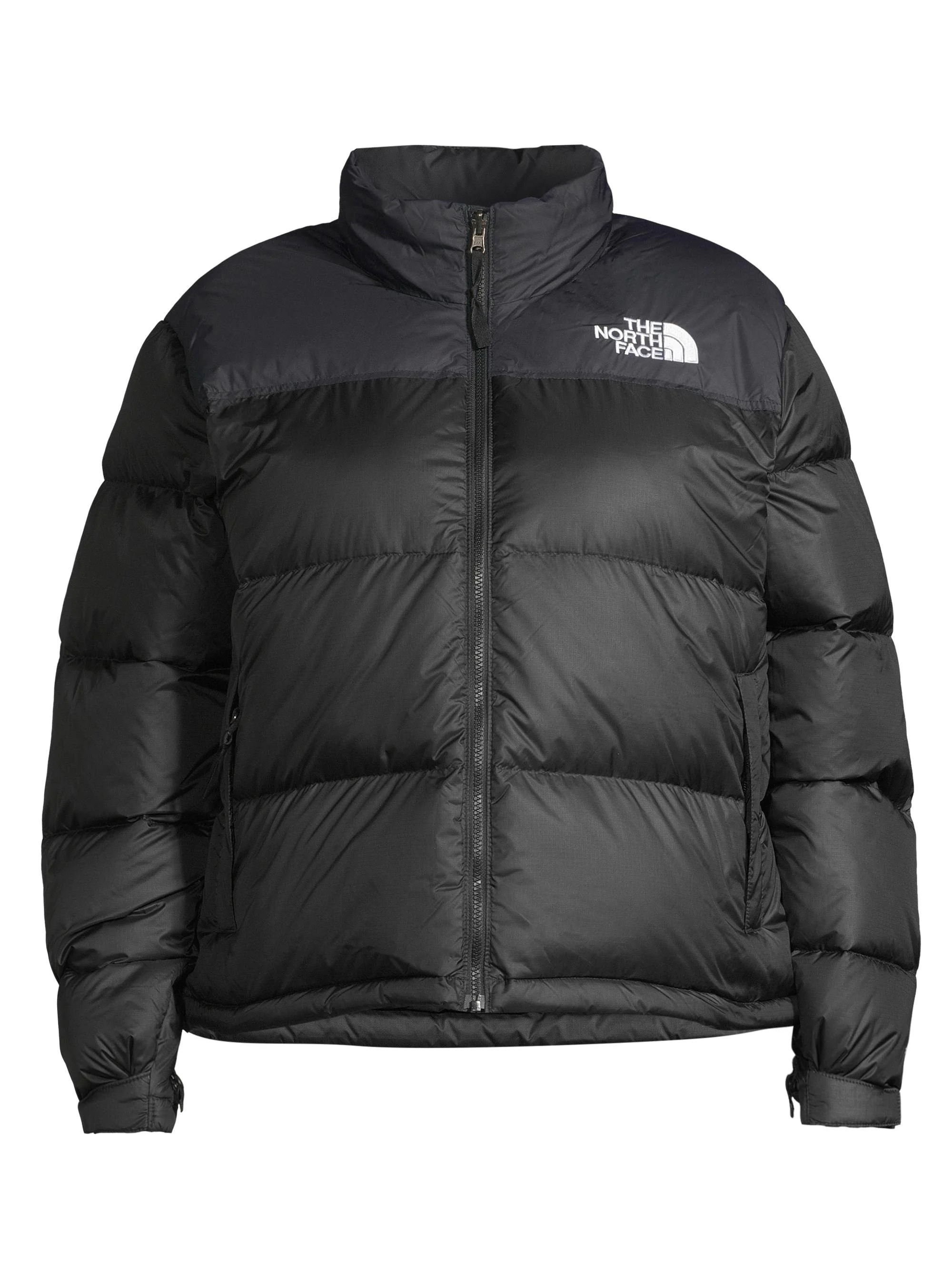 Women's Plus Size 1996 Retro Nuptse Jacket - Recycled Black - 1