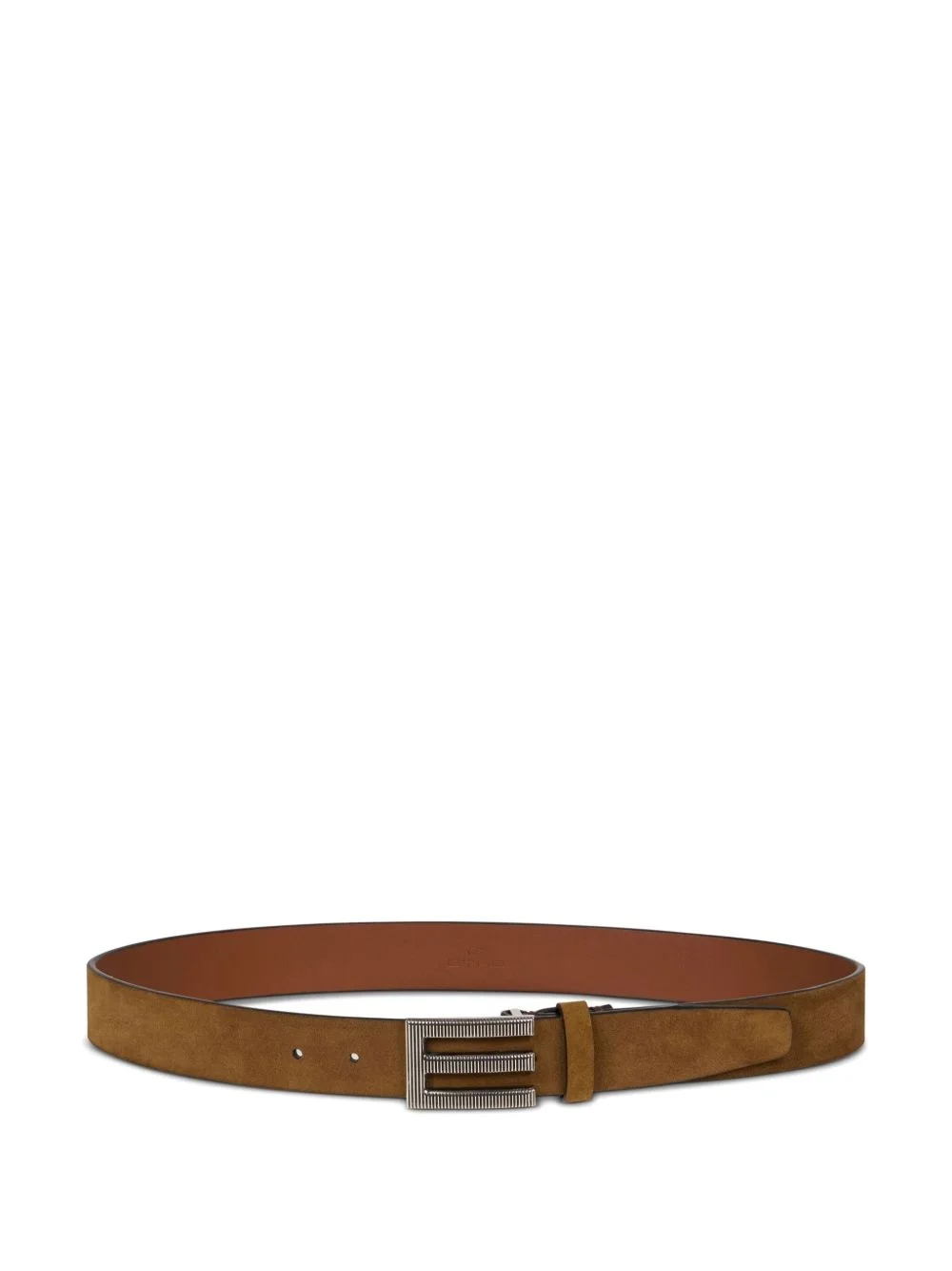monogram-buckle belt - 1