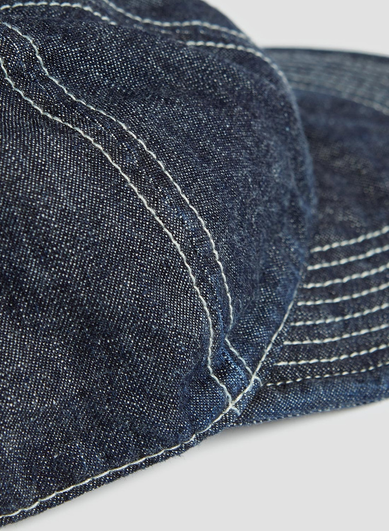 Mechanics Cap in Indigo Denim 3