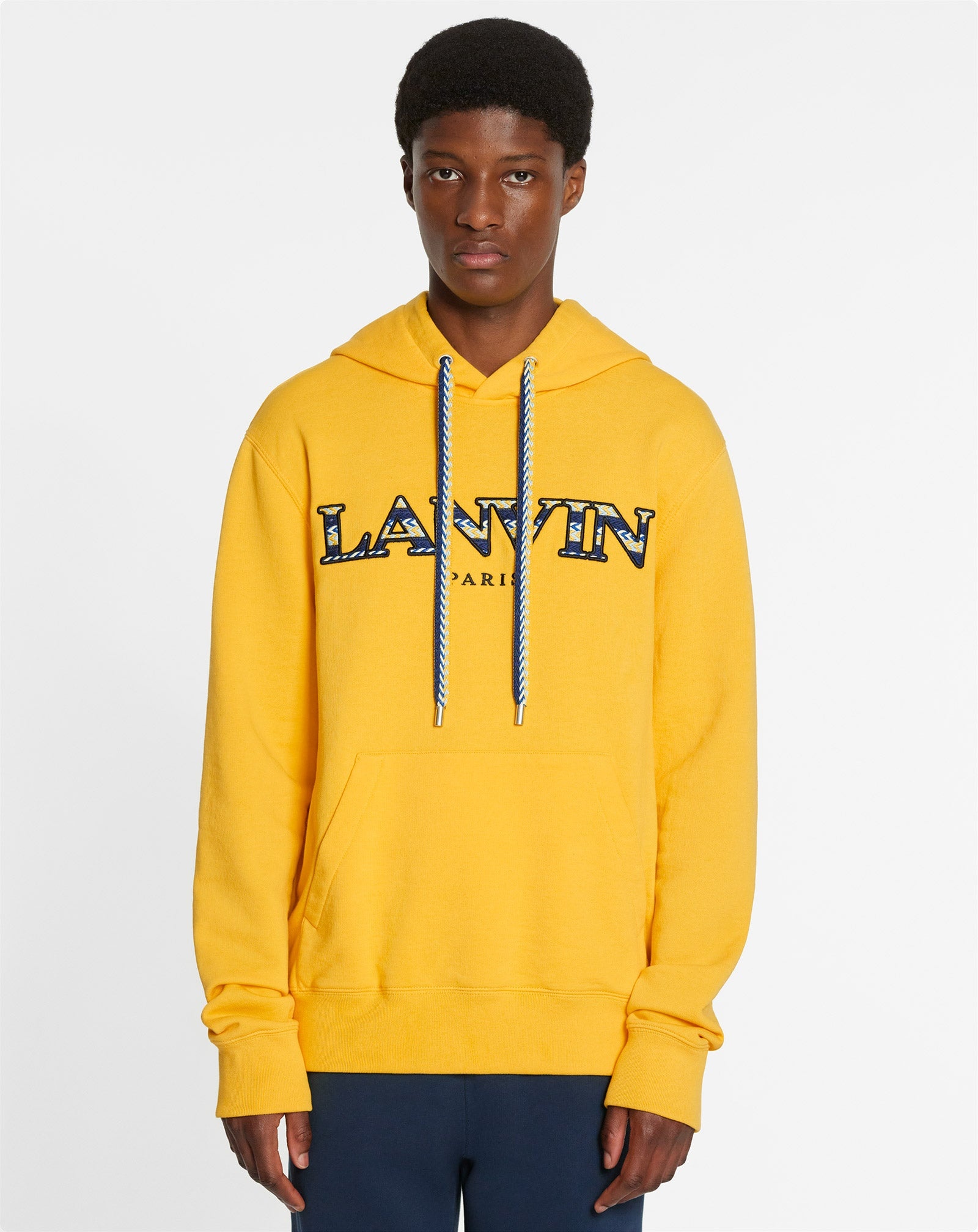 CURB EMBROIDERED HOODED SWEATER - 3