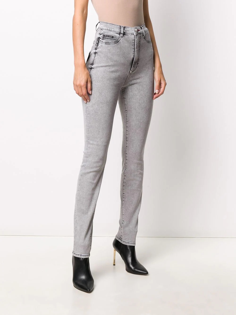 high-rise skinny jeans - 3