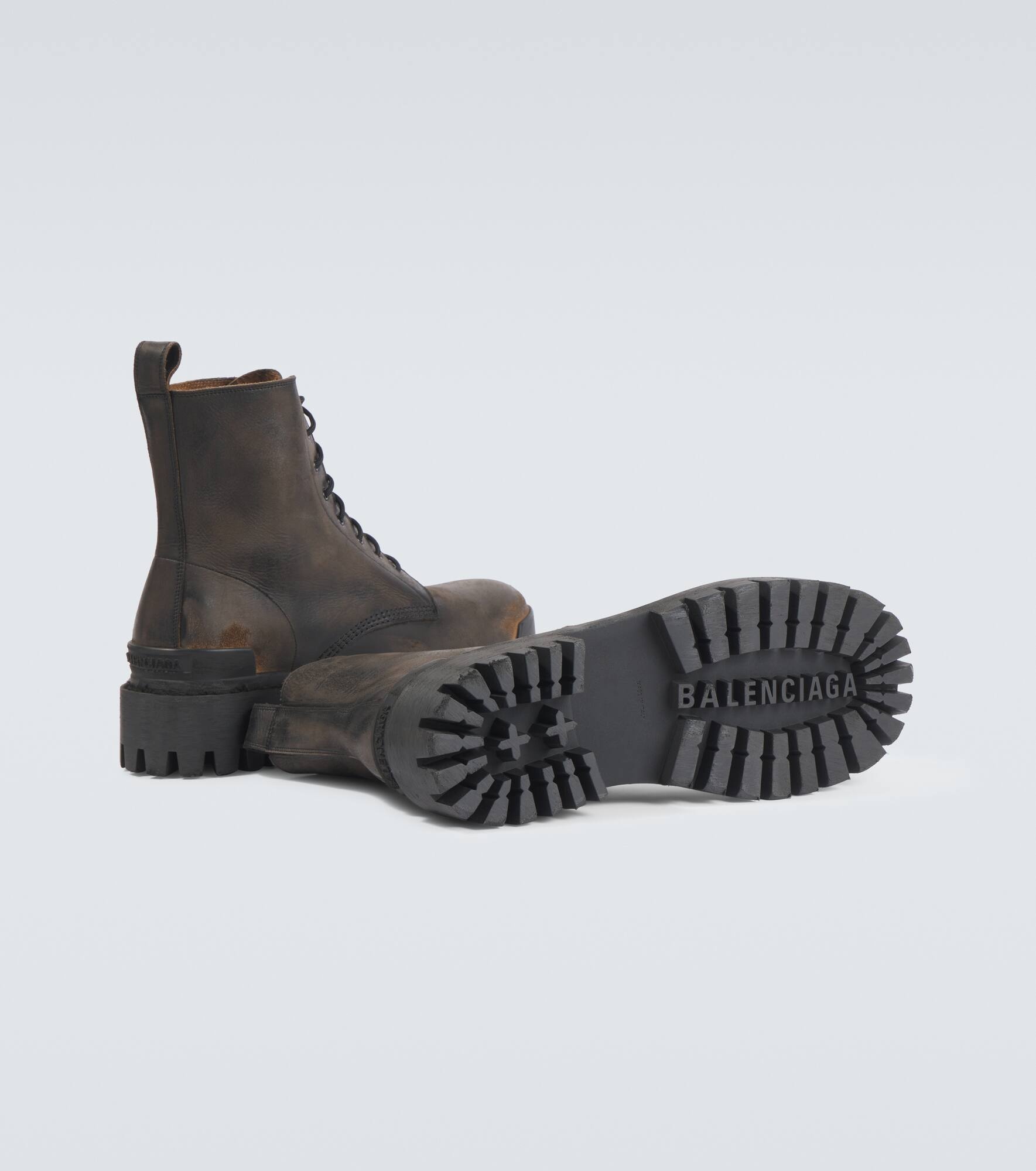 Strike leather boots - 7