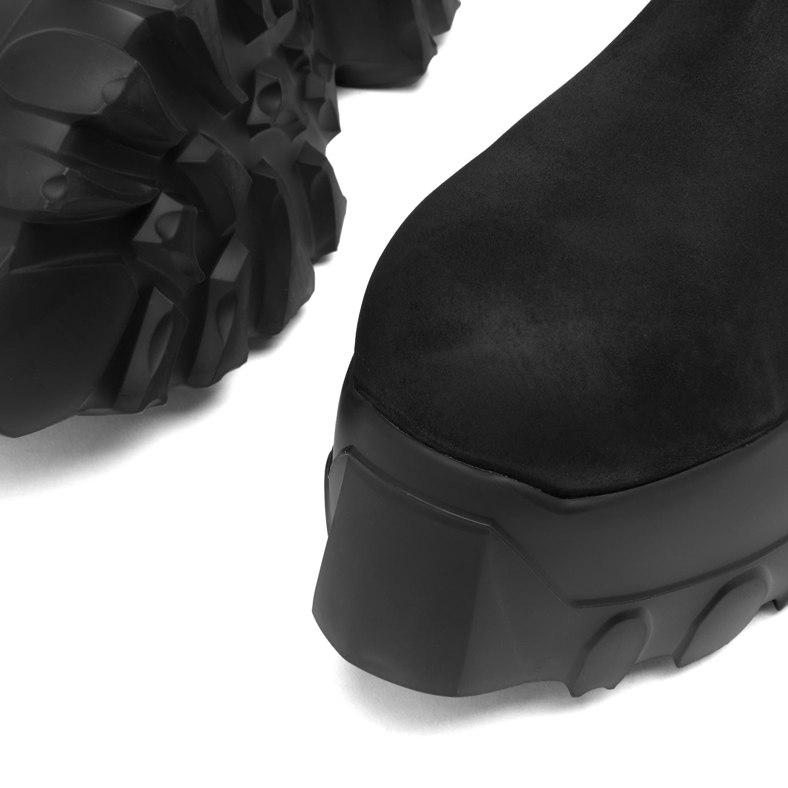 Rick Owens Leather Mega Tractor Boots - 4