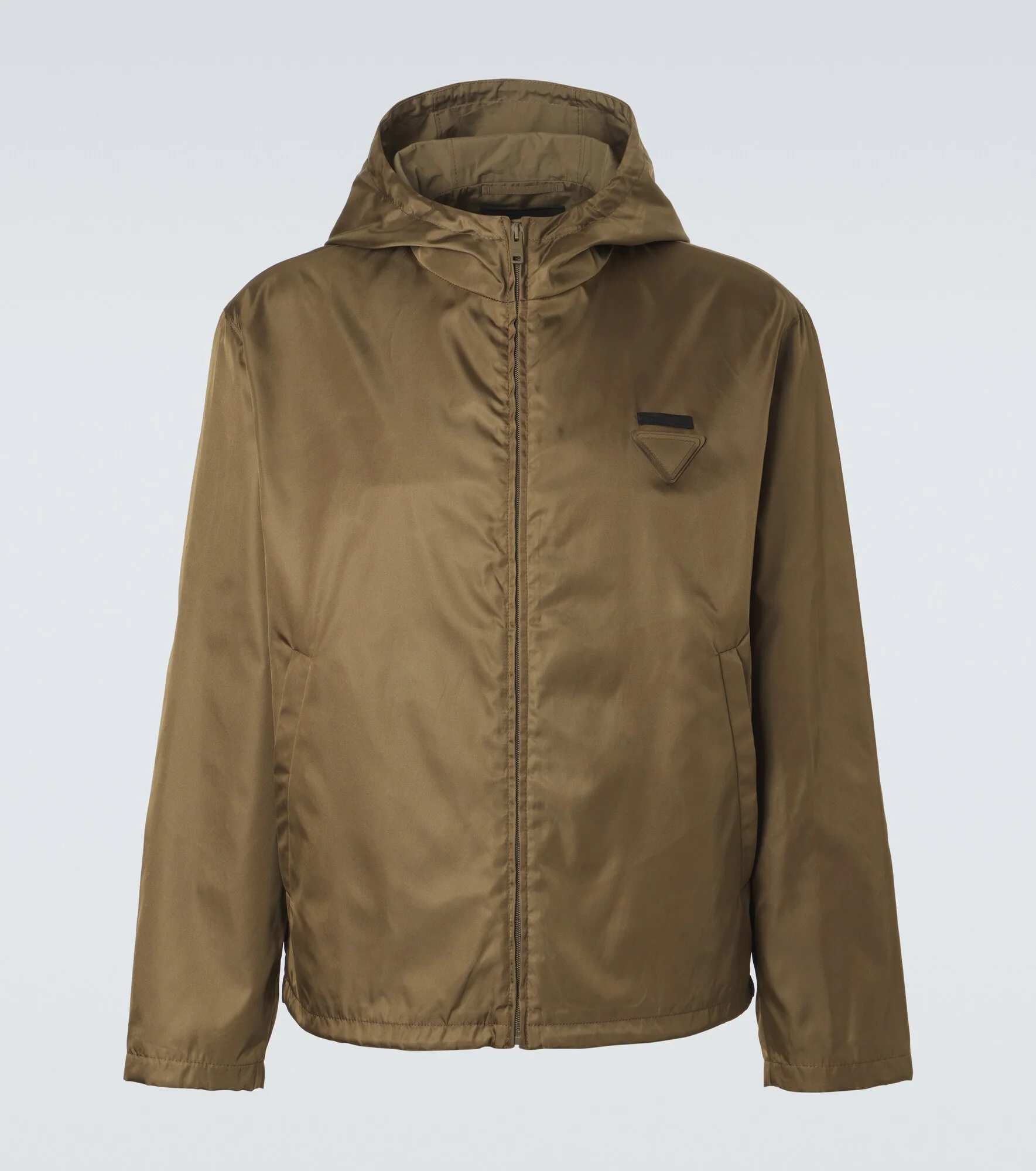 Re-Nylon hooded jacket - 1