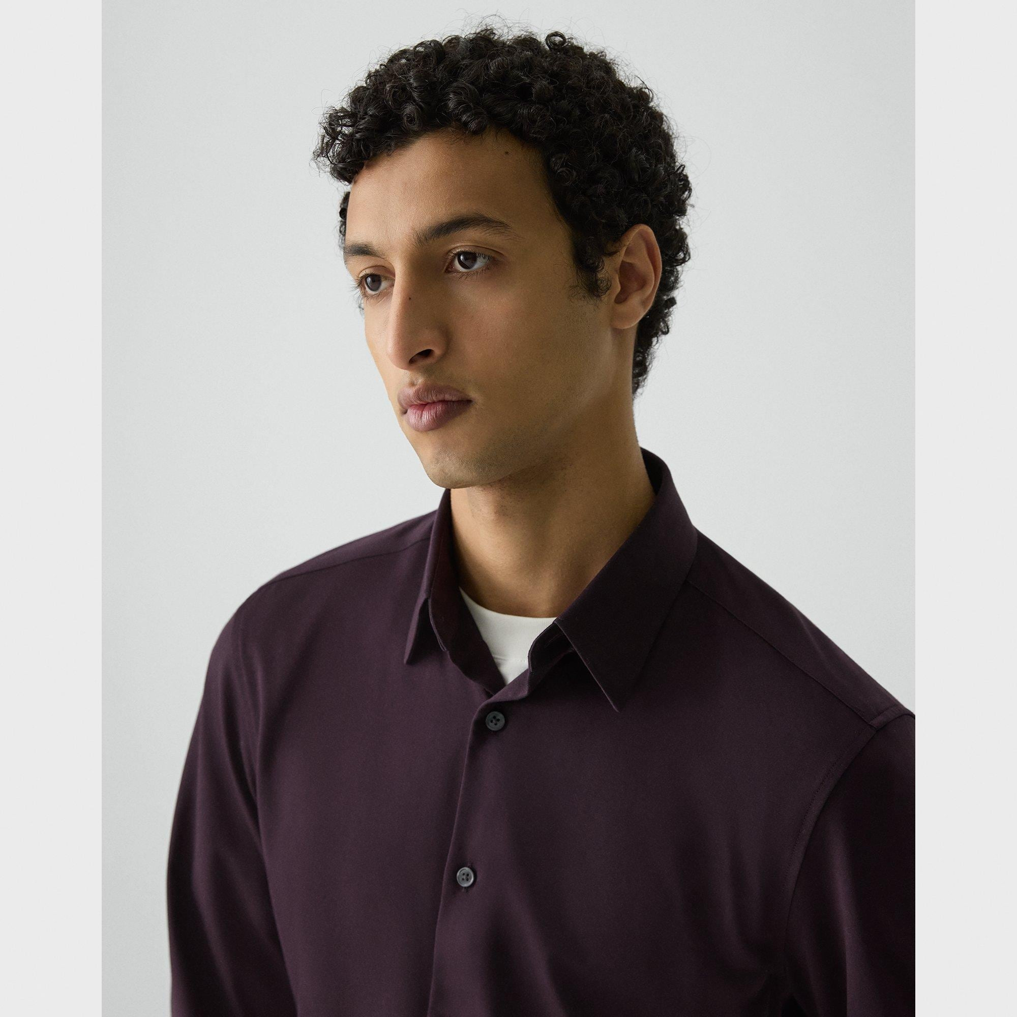 Sylvain Shirt in Structure Knit - 5