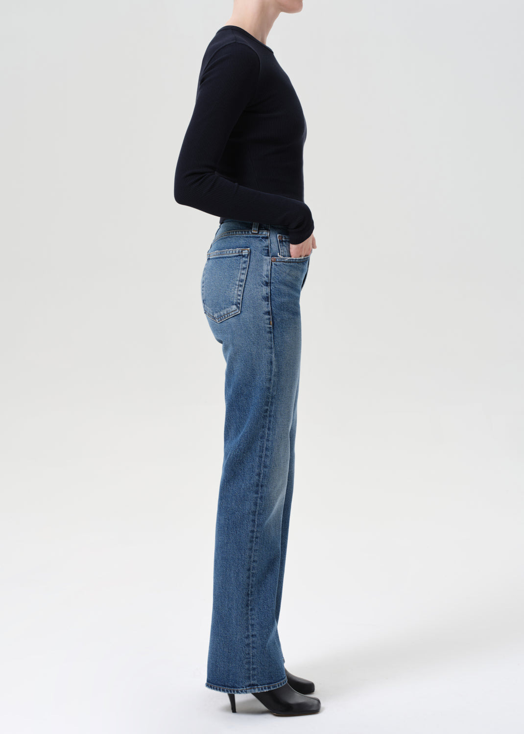 MID RISE KICK BOOT (COMFORT STRETCH) IN CURVE - 4