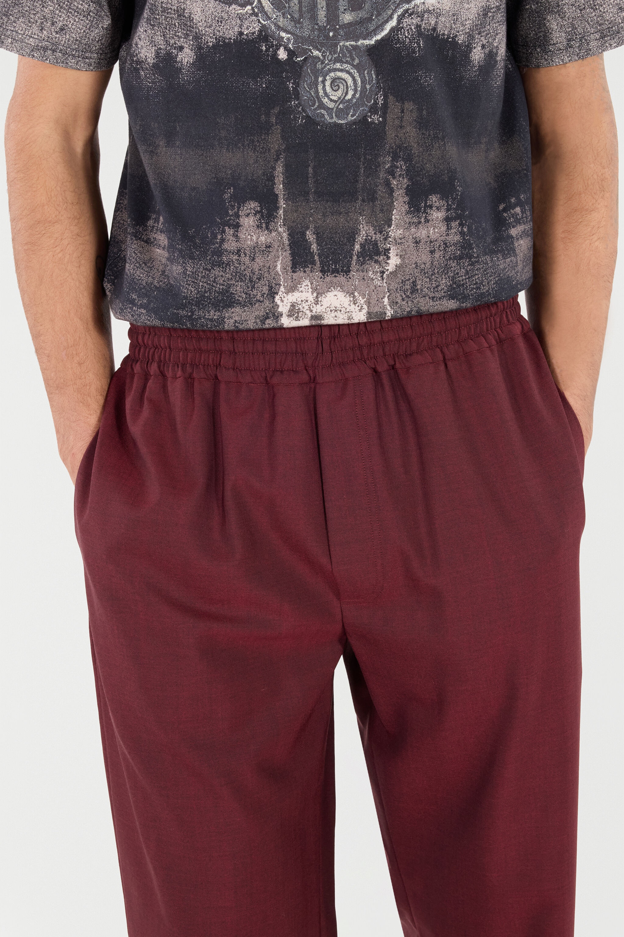 Loose Virgin Wool Pants - 2