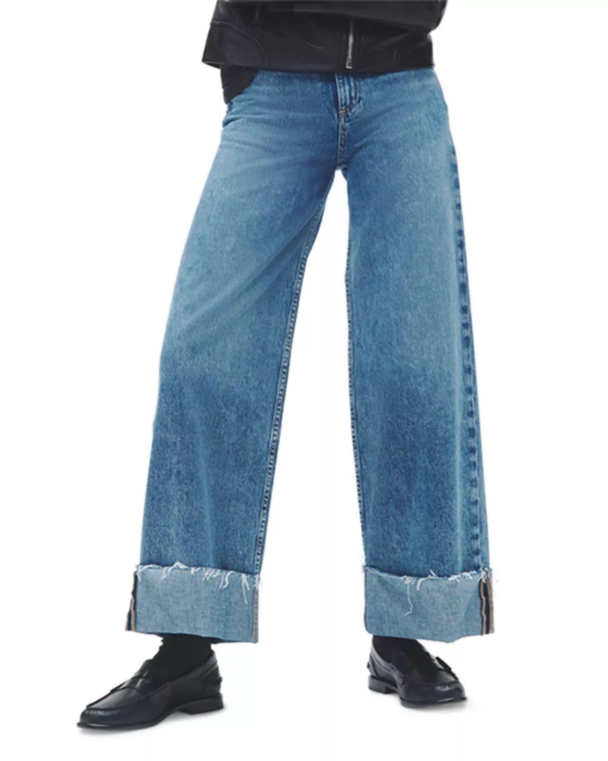 High Rise Sofie Cropped Jeans in Pebbles - 2