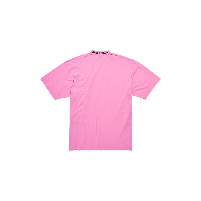 BALENCIAGA Balenciaga T-shirt Medium Fit in Pink outlook