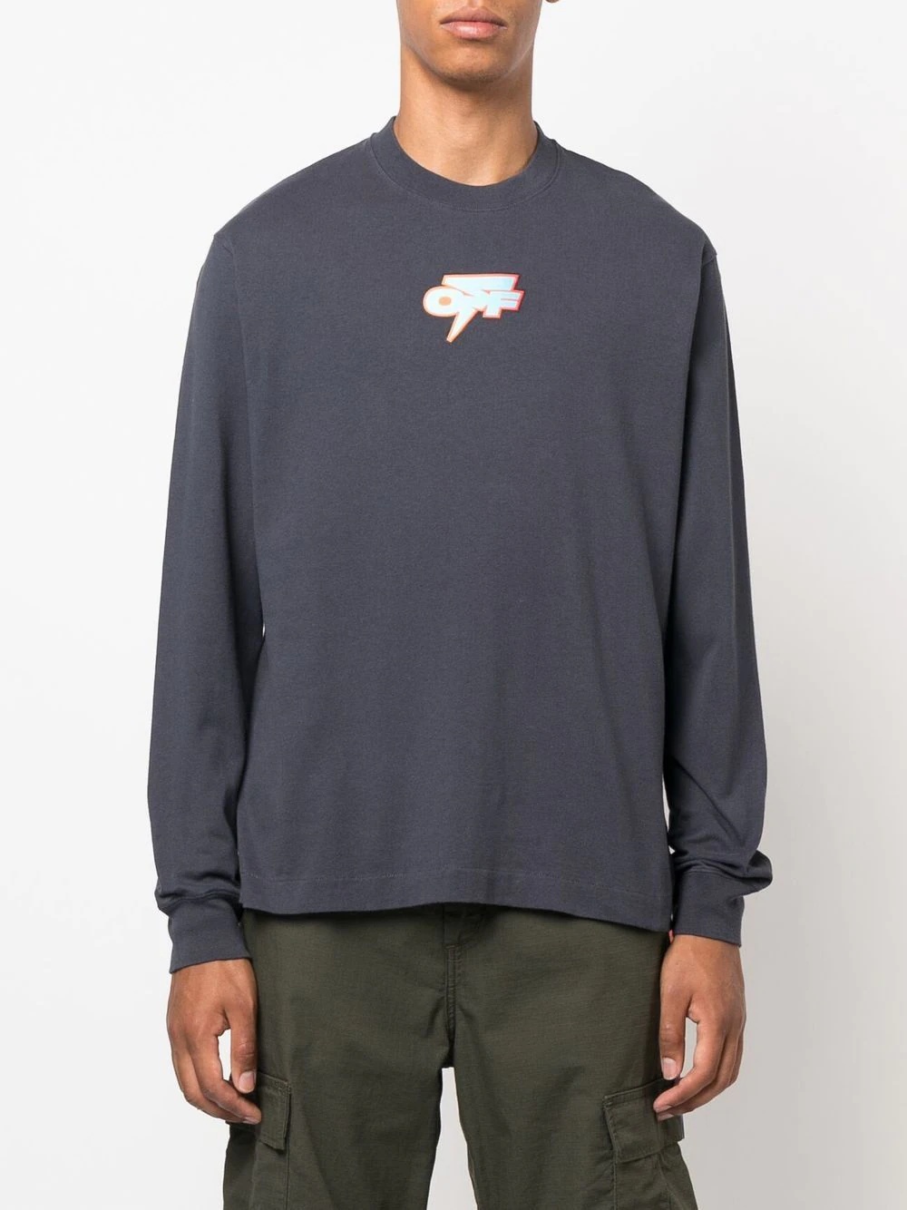 logo-print sweatshirt - 3