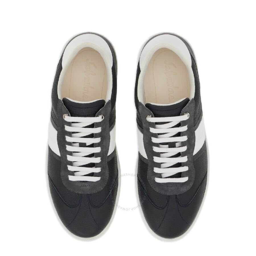 Ferragamo Debossed Logo Lace-Up Sneakers - 2