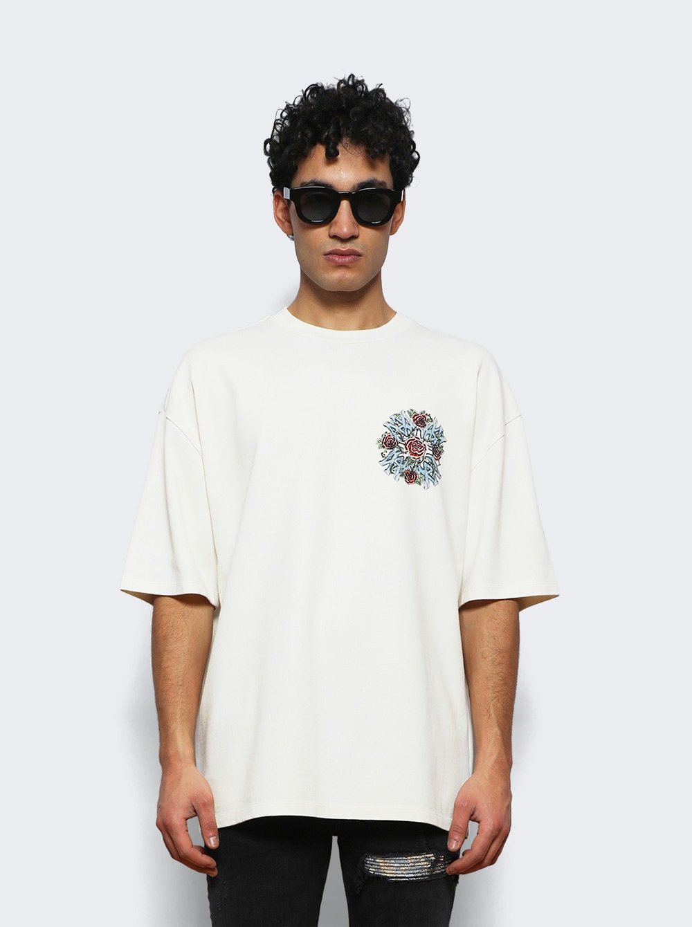 Crystal Out For Trouble Tee Ivory - 2