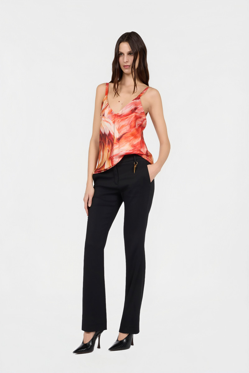 Roberto Cavalli Plumange Print Camisole outlook