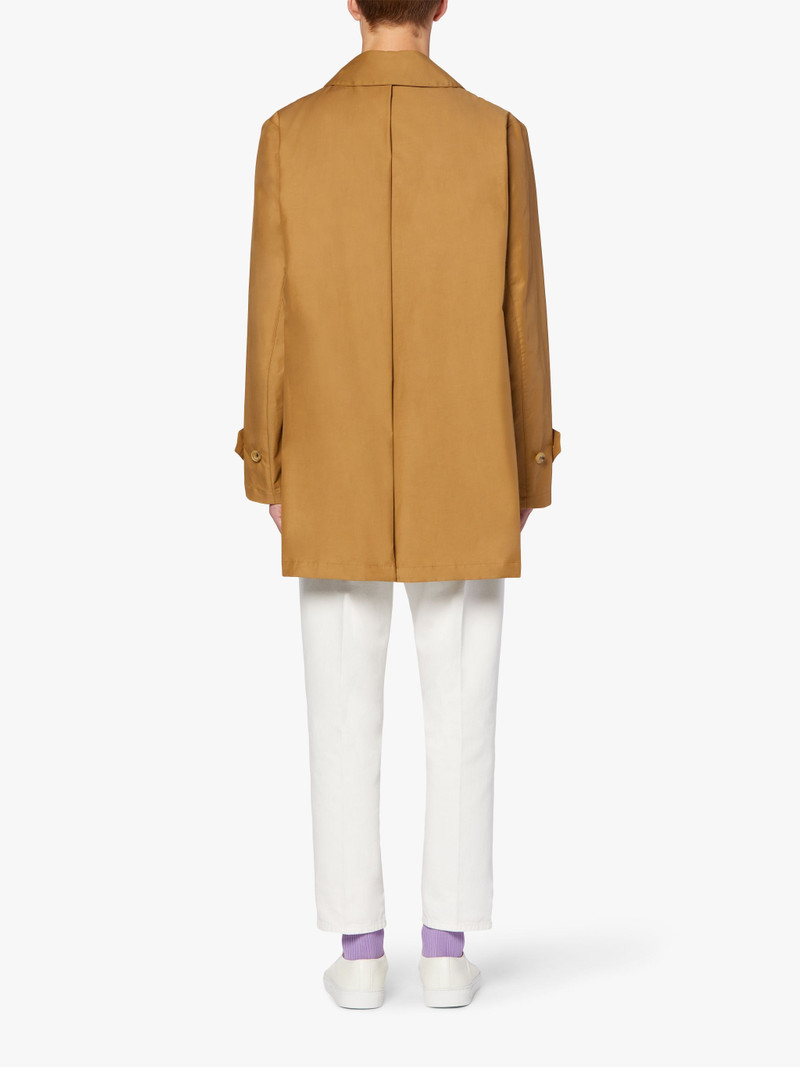 A-LINE TORRENTIAL MOCHA COTTON BLEND RAINCOAT | GMM-220 3