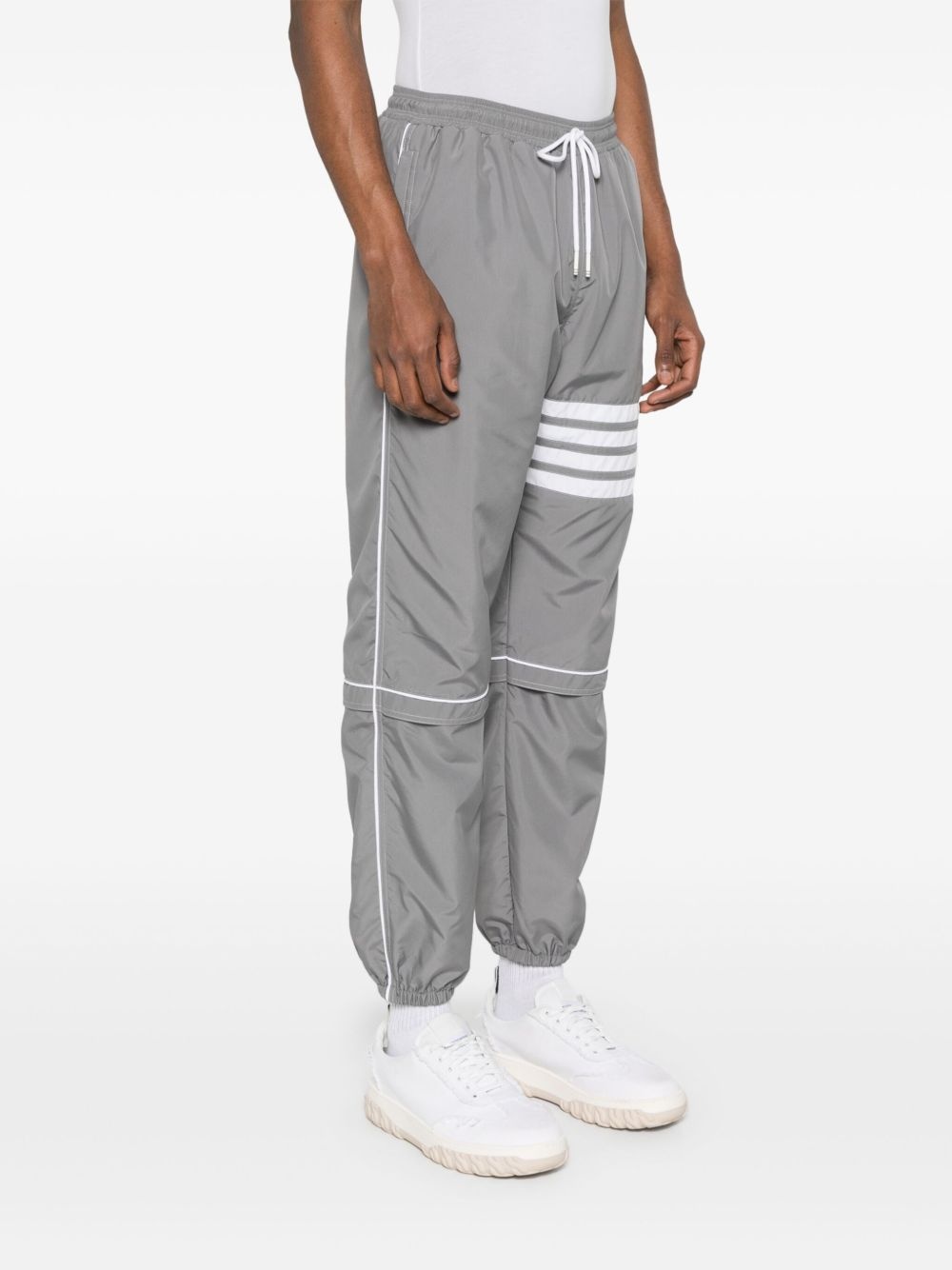 mid-rise ripstop track trousers - 3