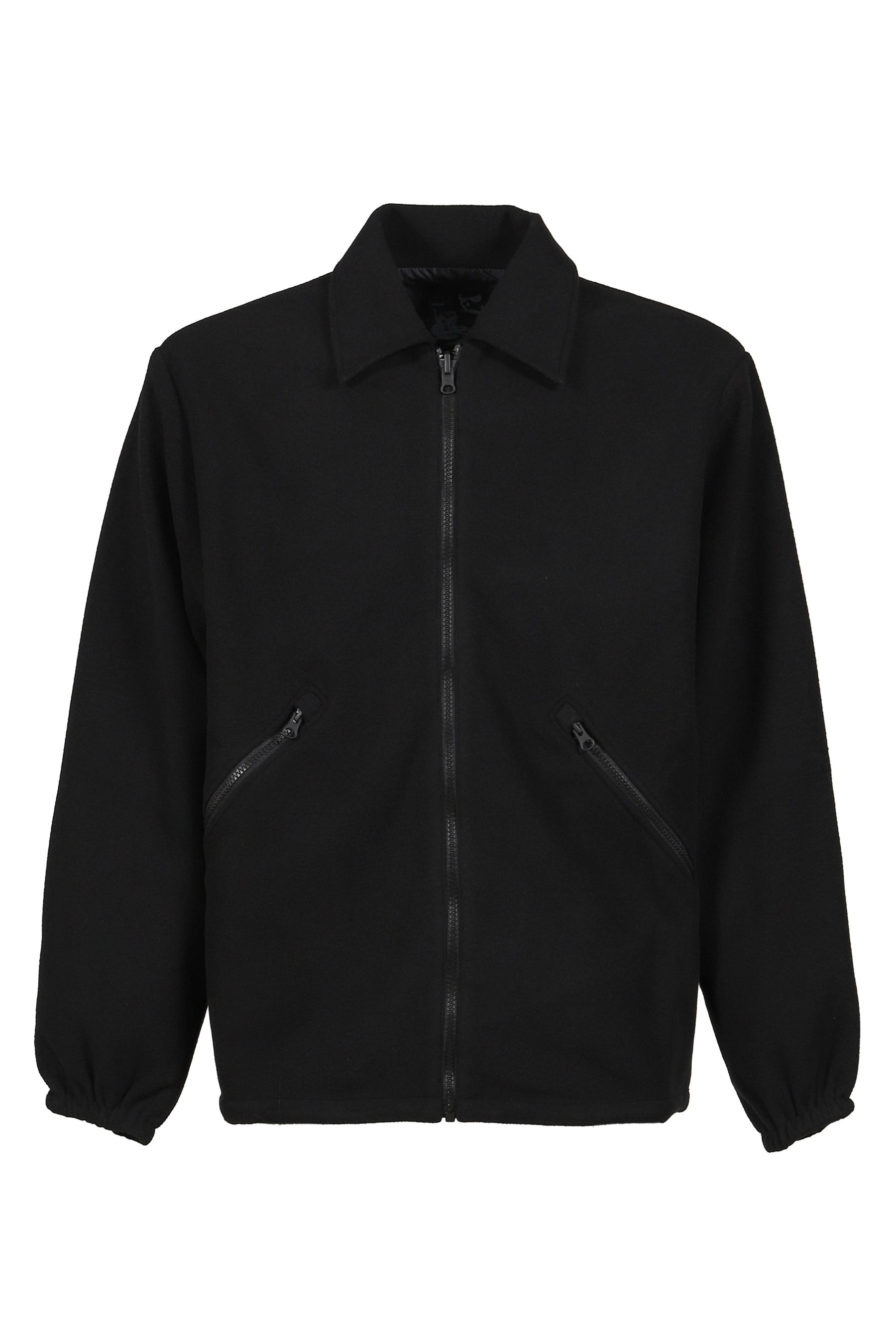 POLARTEC COLLAR REVERSIBLE FLEECE / BLK - 1