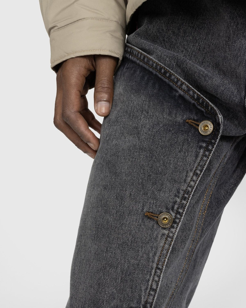 Y/Project – Evergreen Snap Off Jeans Vintage Black 4