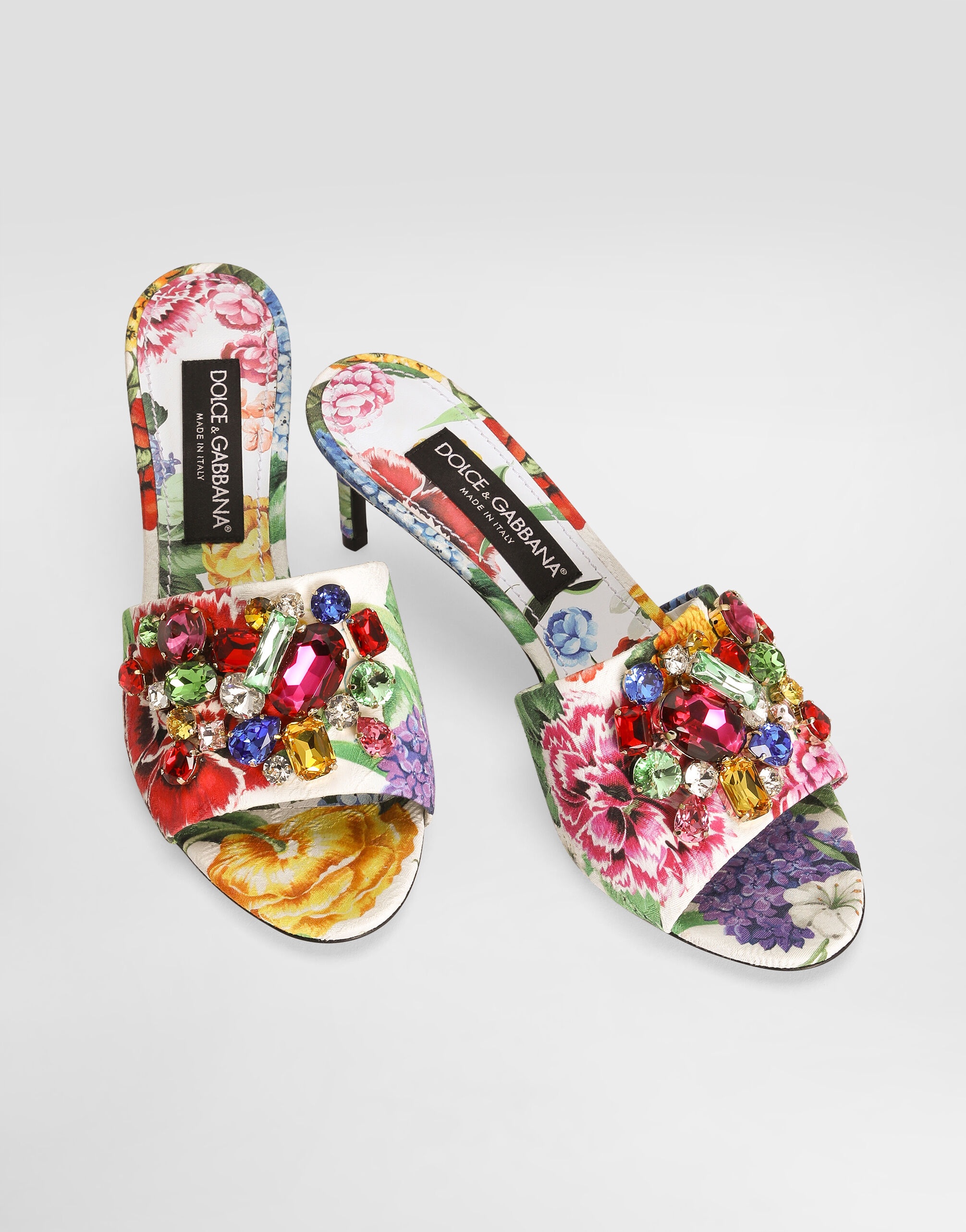 Brocade mules - 4