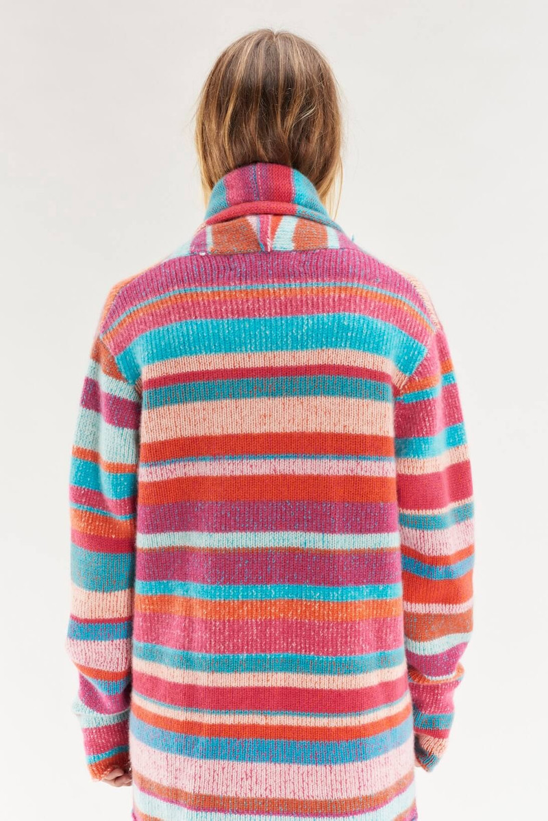 STRIPE ITALY SMOKING JACKET 5