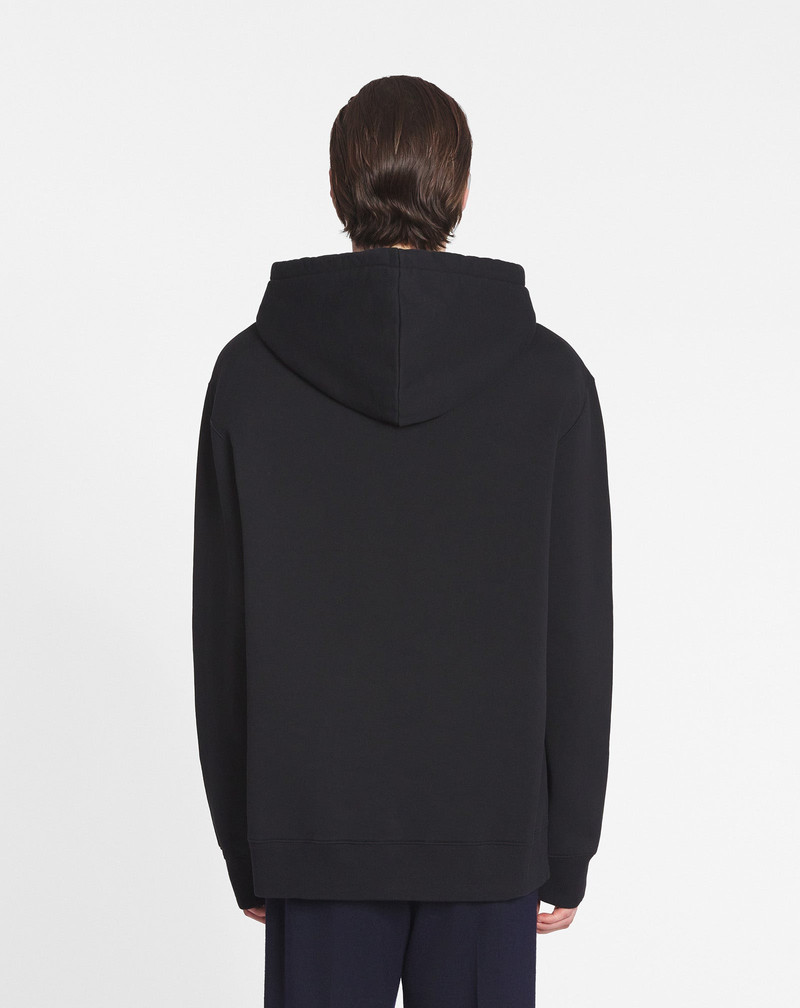 LANVIN DETAIL LOOSE-FITTING HOODIE 4