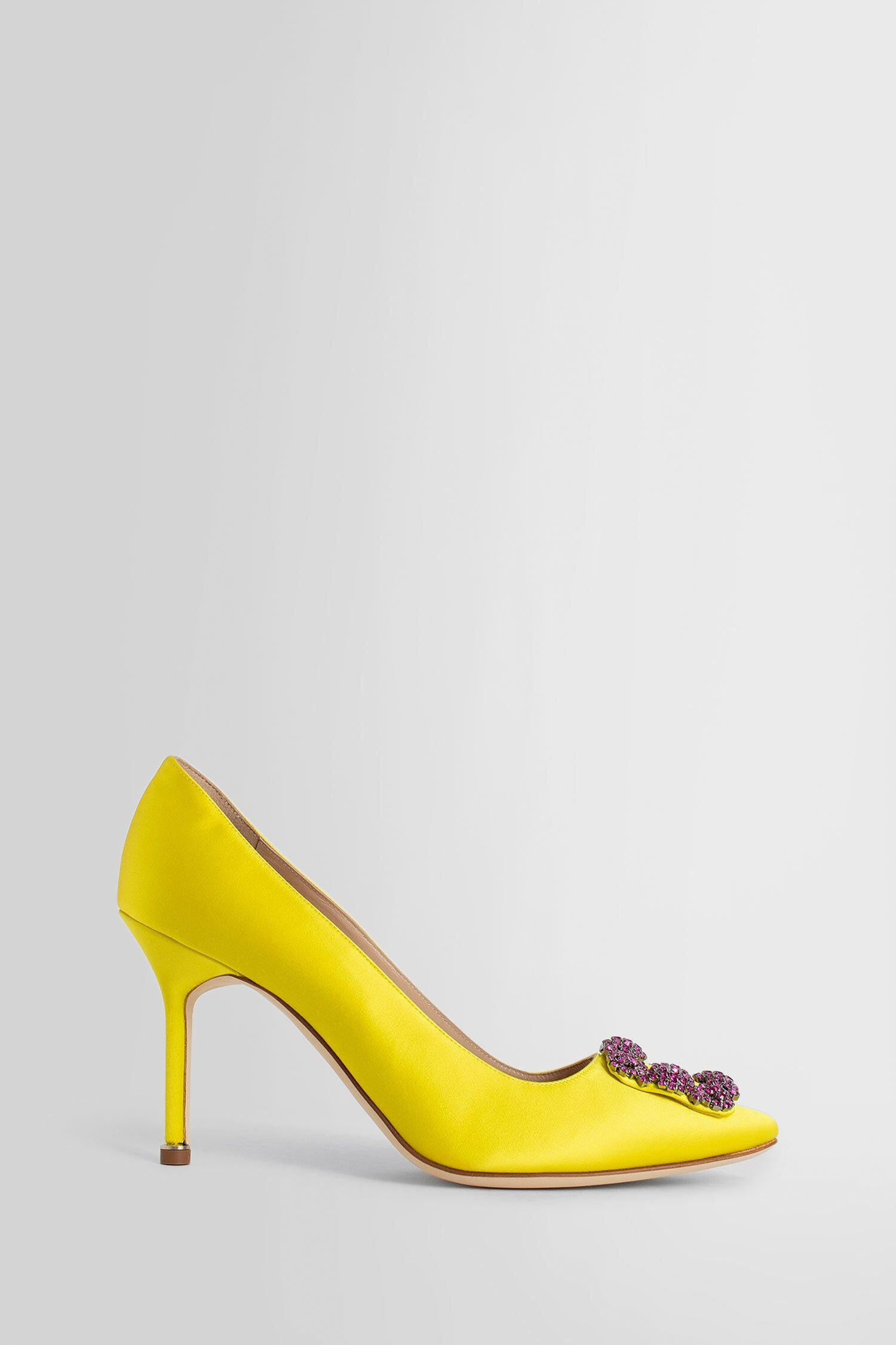 MANOLO BLAHNIK WOMAN YELLOW PUMPS - 1