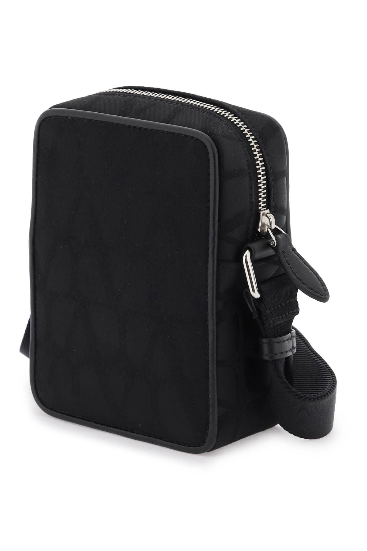 SMALL BLACK ICONOGRAPHE CROSSBODY BAG - 2