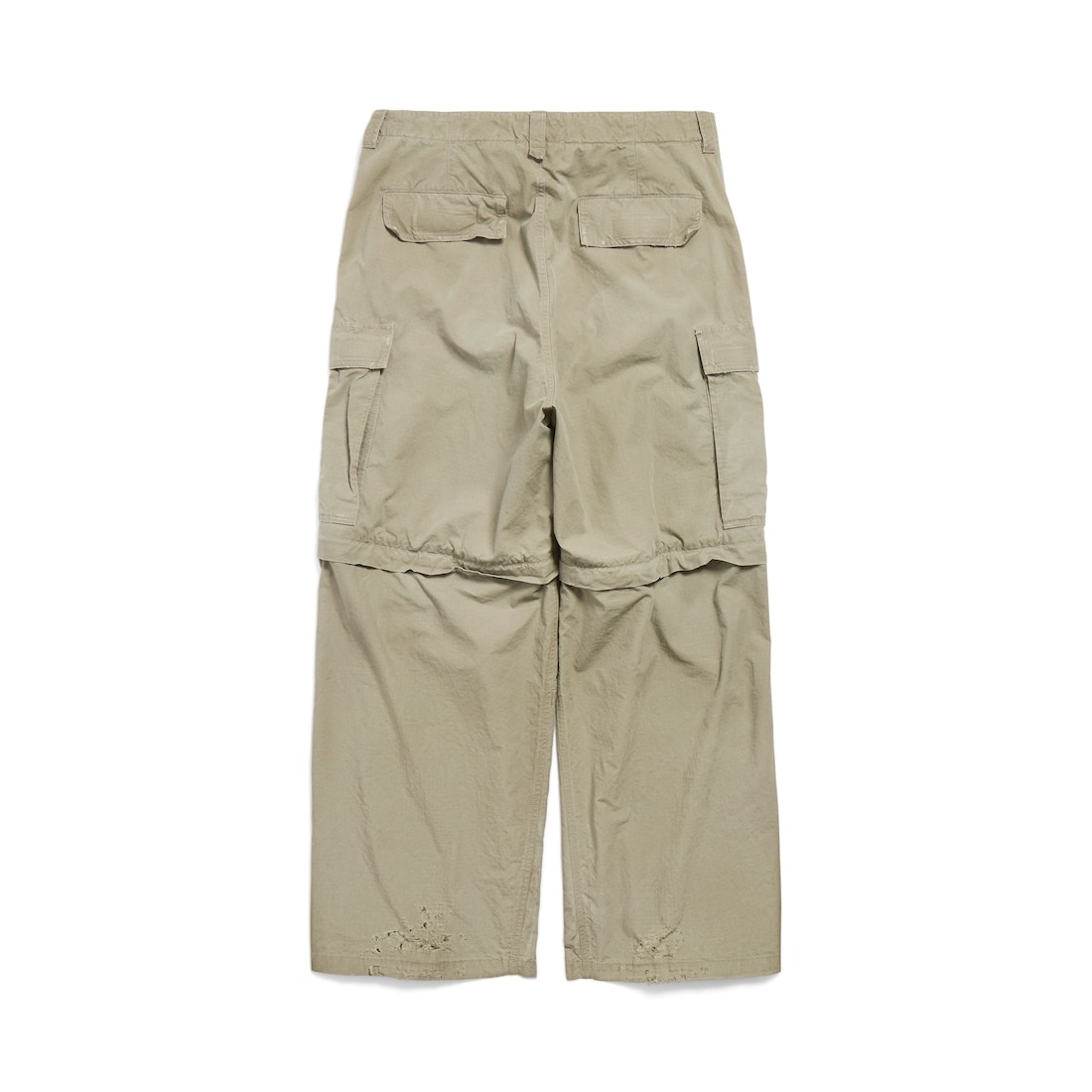 Men's Large Cargo Pants in Dark Beige - 6