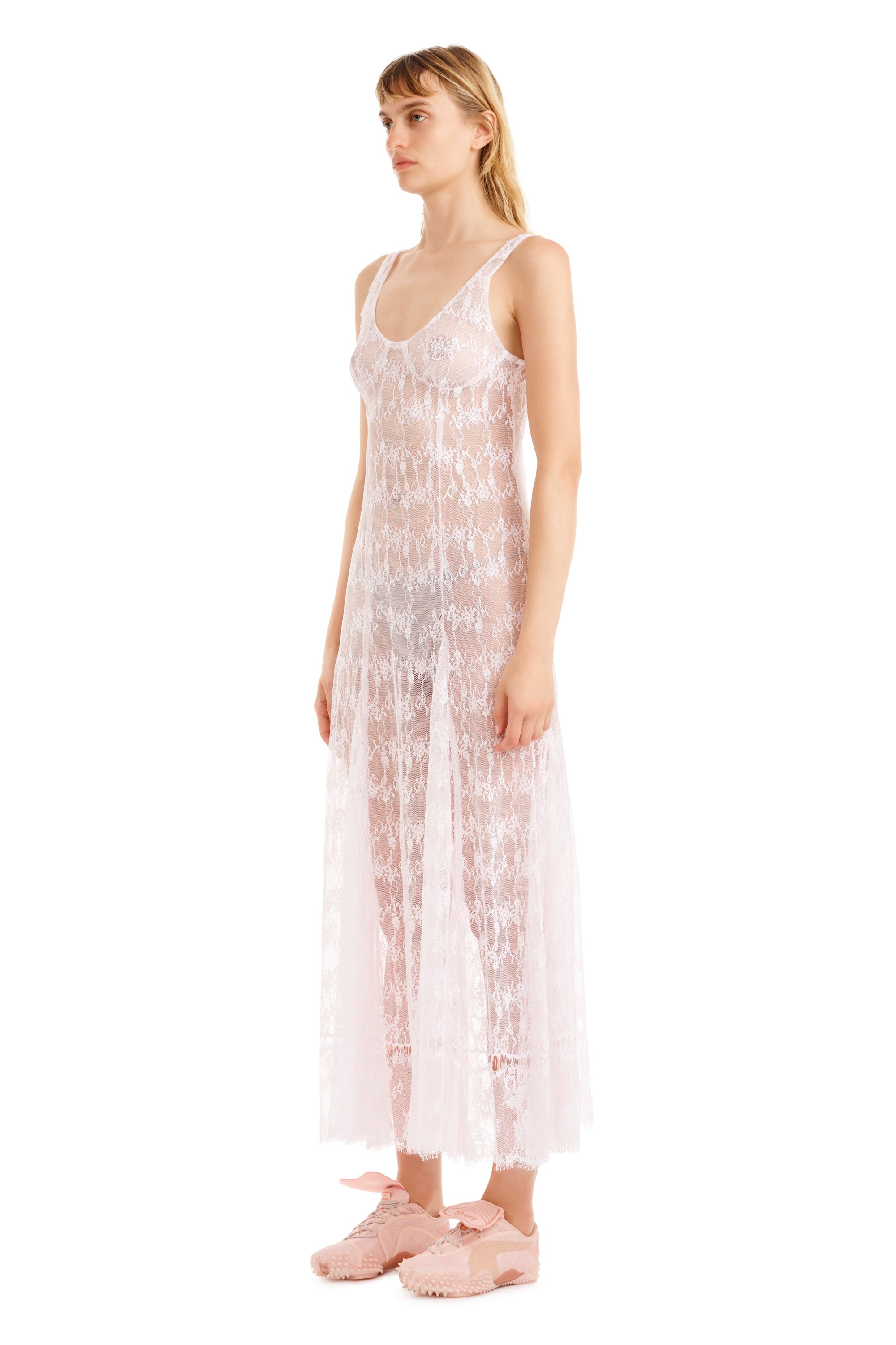 LIGHT PINK PAMELA DRESS - 5