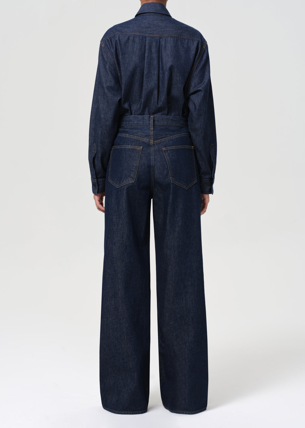 DAME HIGH RISE WIDE LEG NO CUFF IN FOXLEY - 4