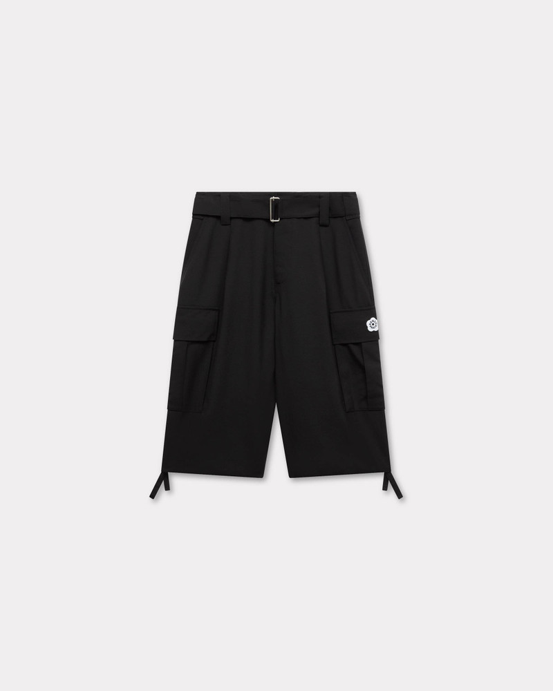 'Boke Flower 2.0' cargo tailored shorts in virgin wool 1