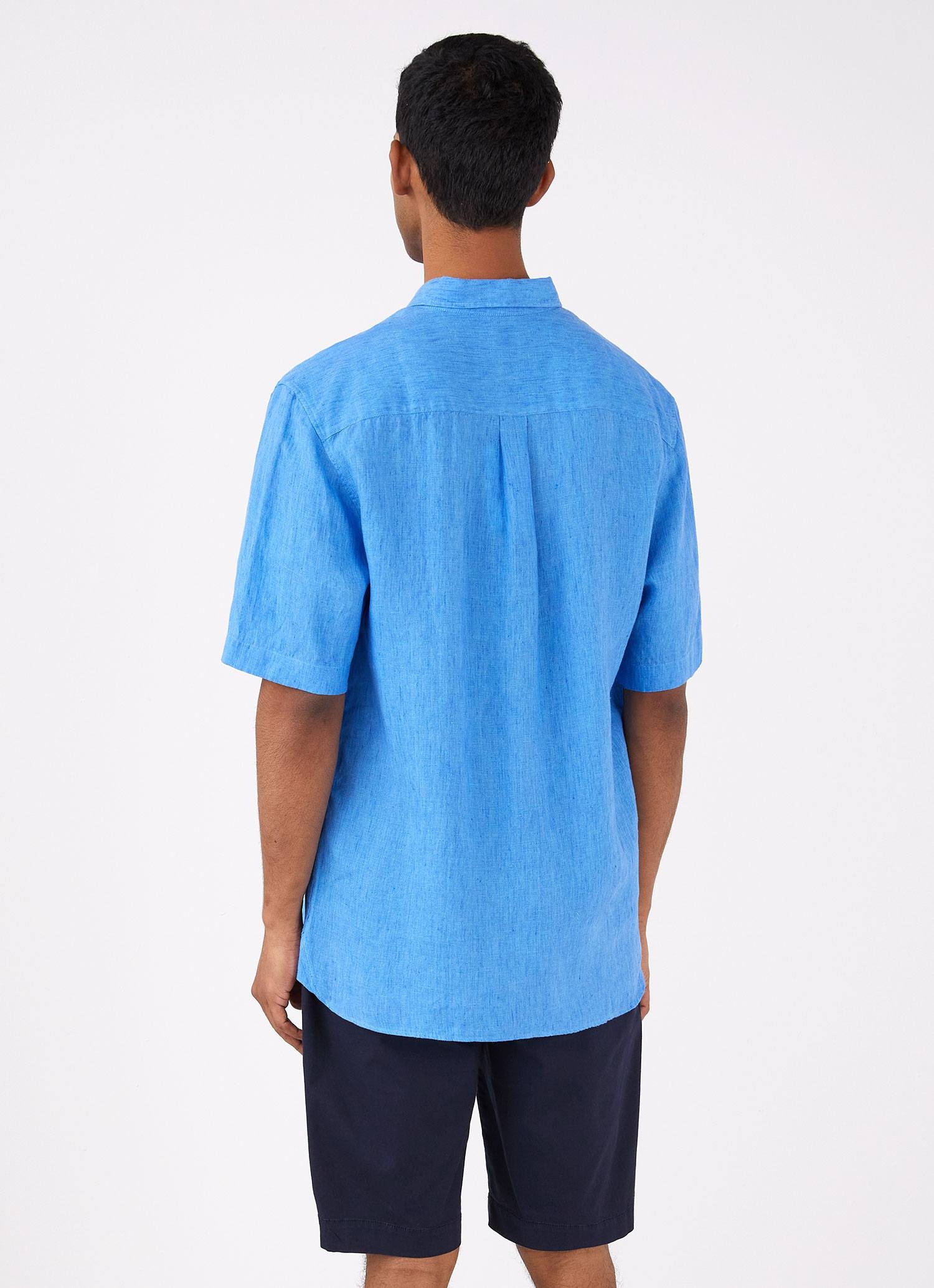 Linen Short Sleeve Shirt - 4