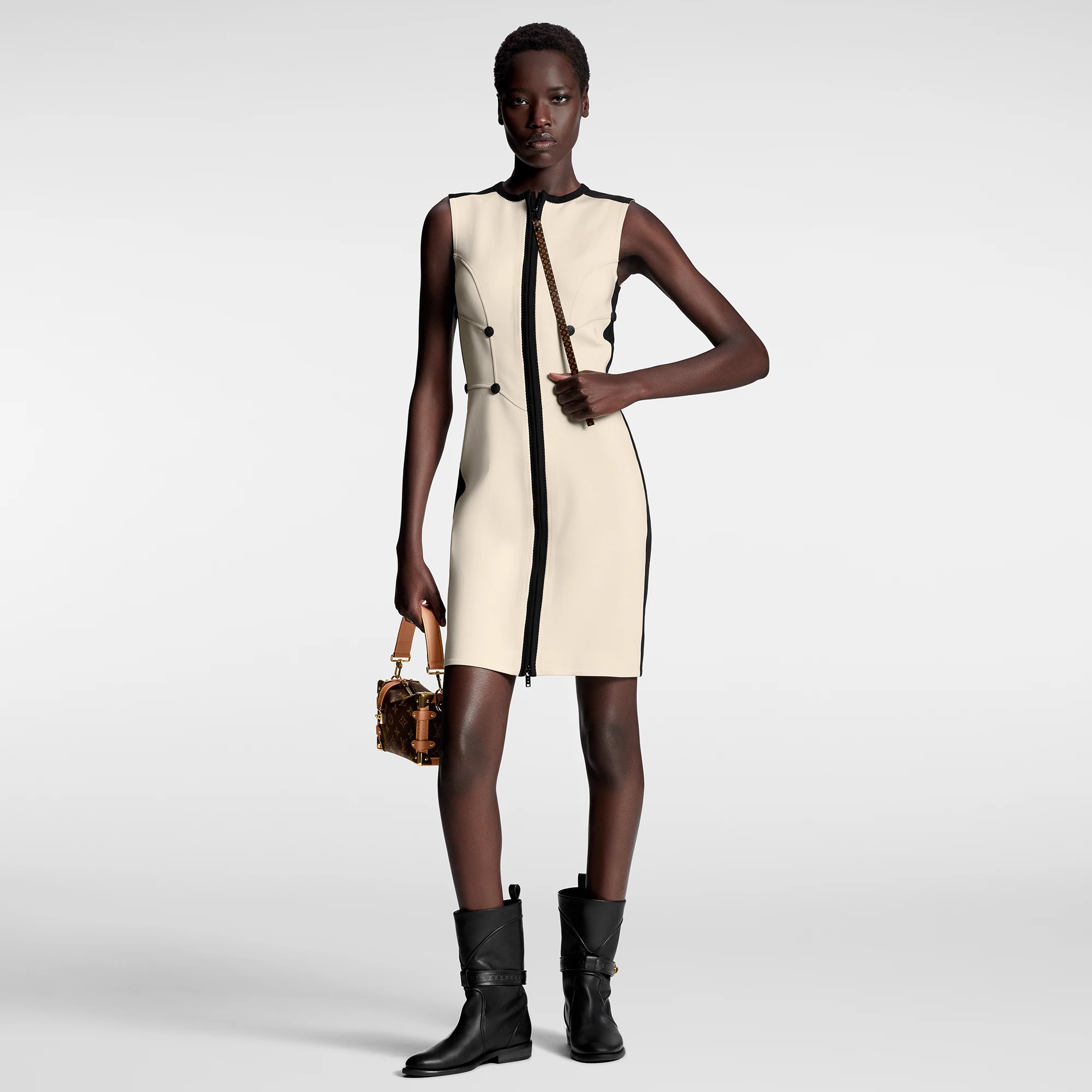 Fitted Scuba Dress - 6