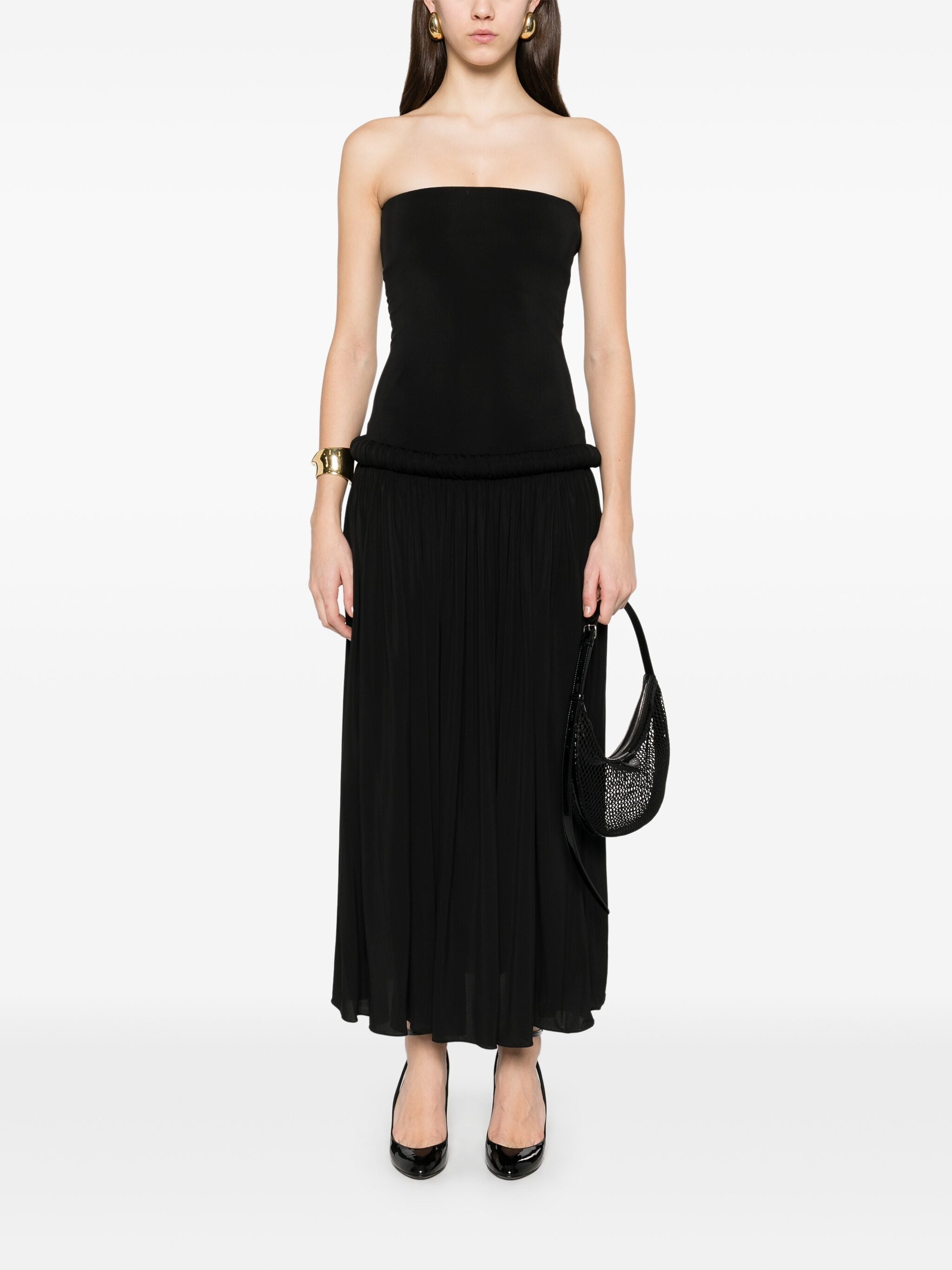 Jersey Strapless Dress - 4